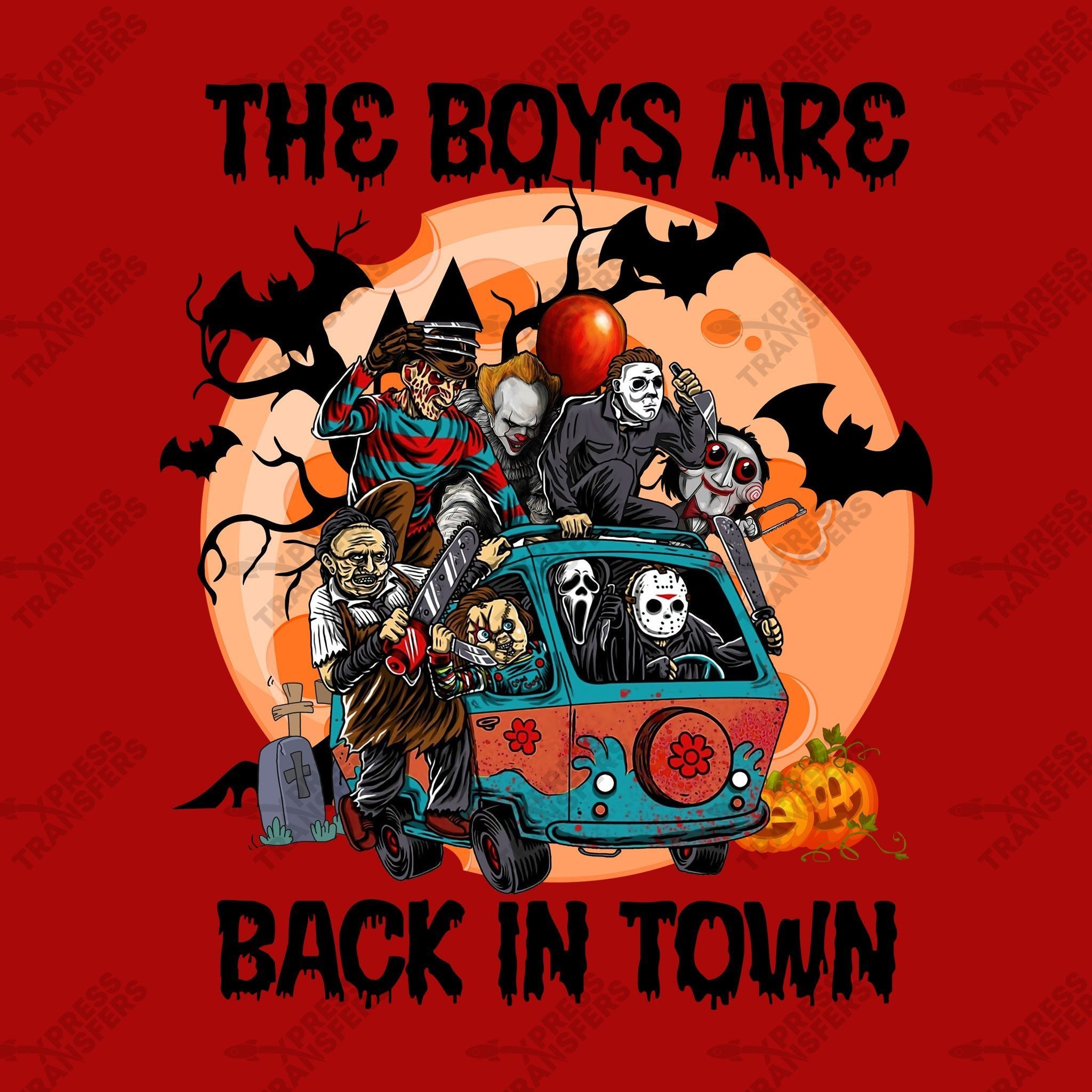 The Boys Are Back in Town Halloween | 12 Pack