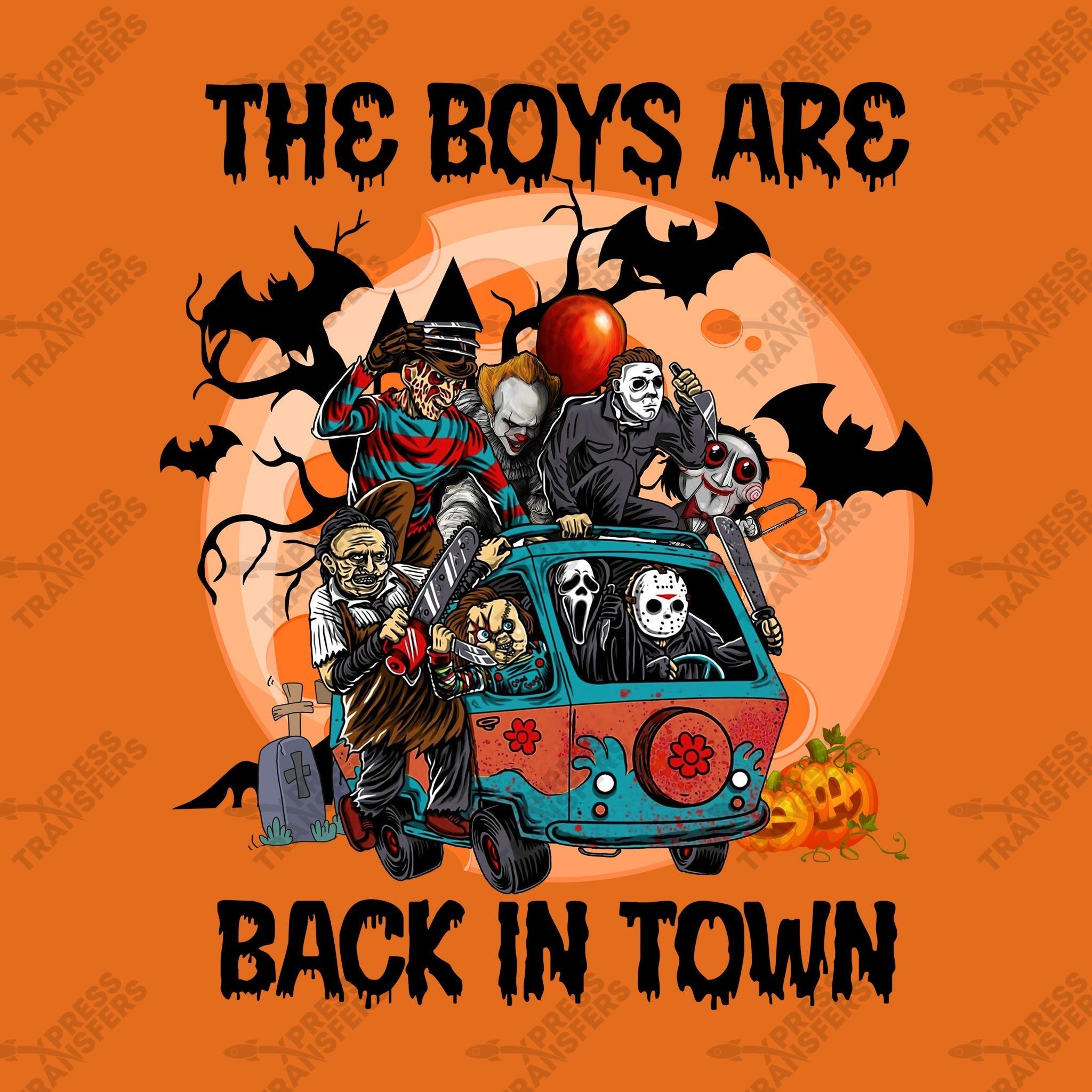 The Boys Are Back in Town Halloween | 12 Pack
