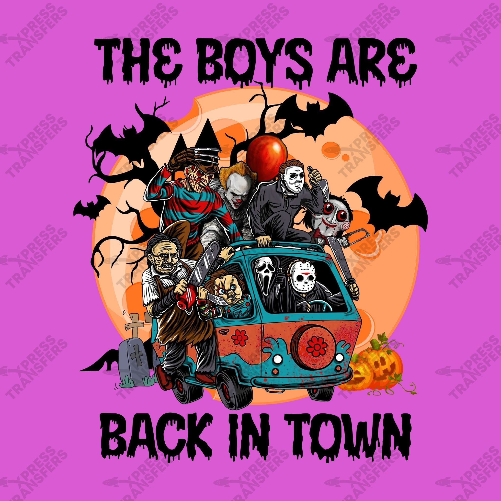 The Boys Are Back in Town Halloween | 12 Pack
