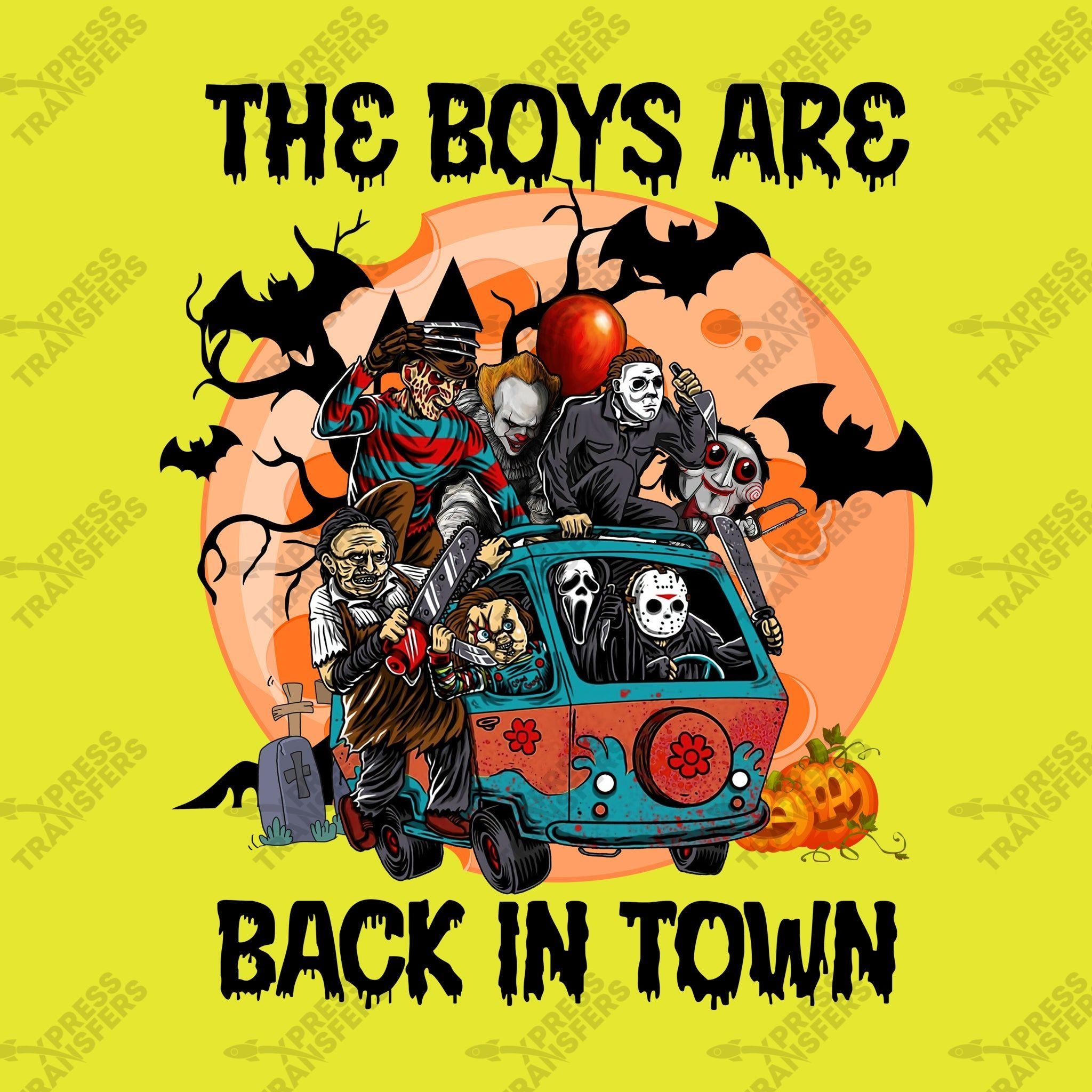 The Boys Are Back in Town Halloween | 12 Pack