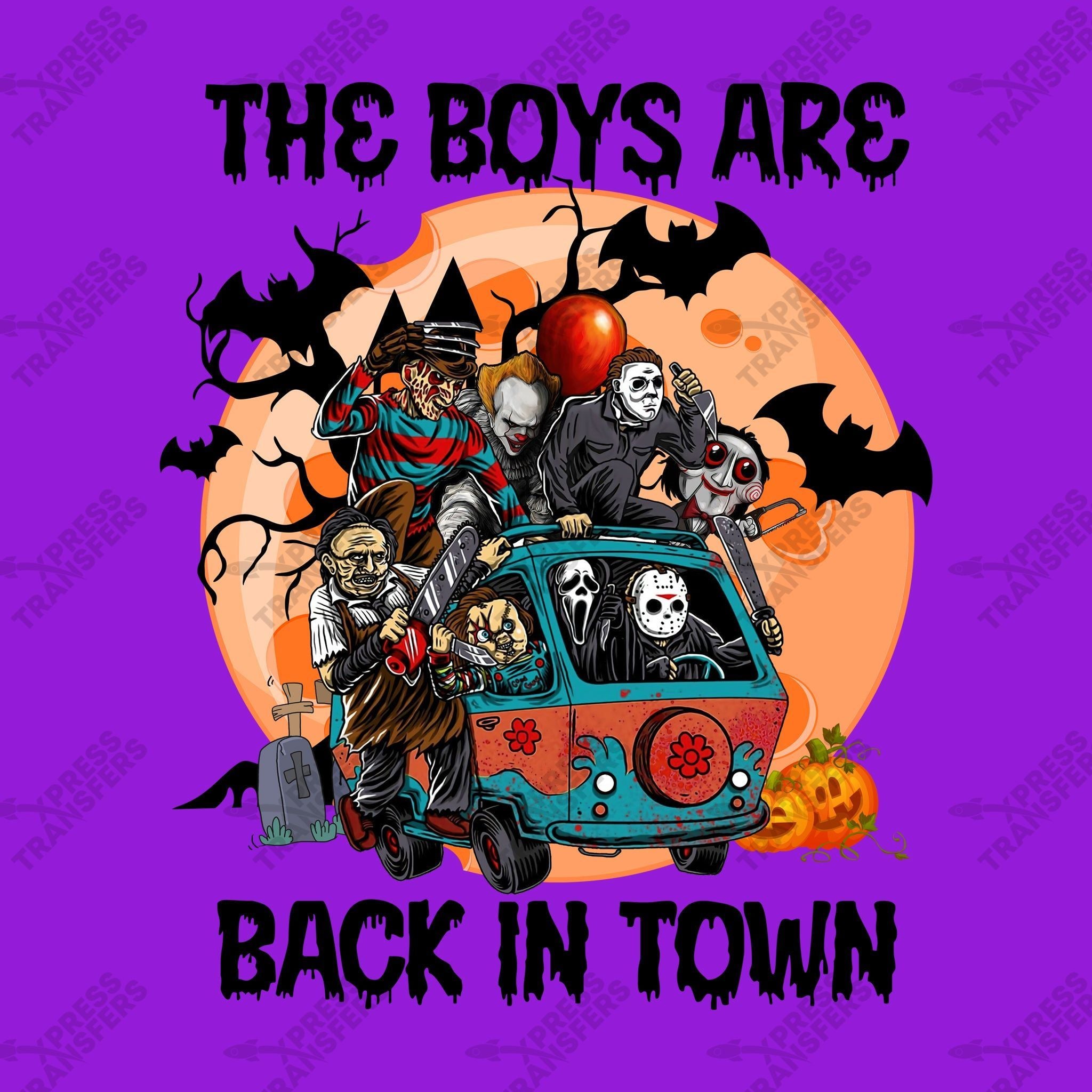The Boys Are Back in Town Halloween | 12 Pack
