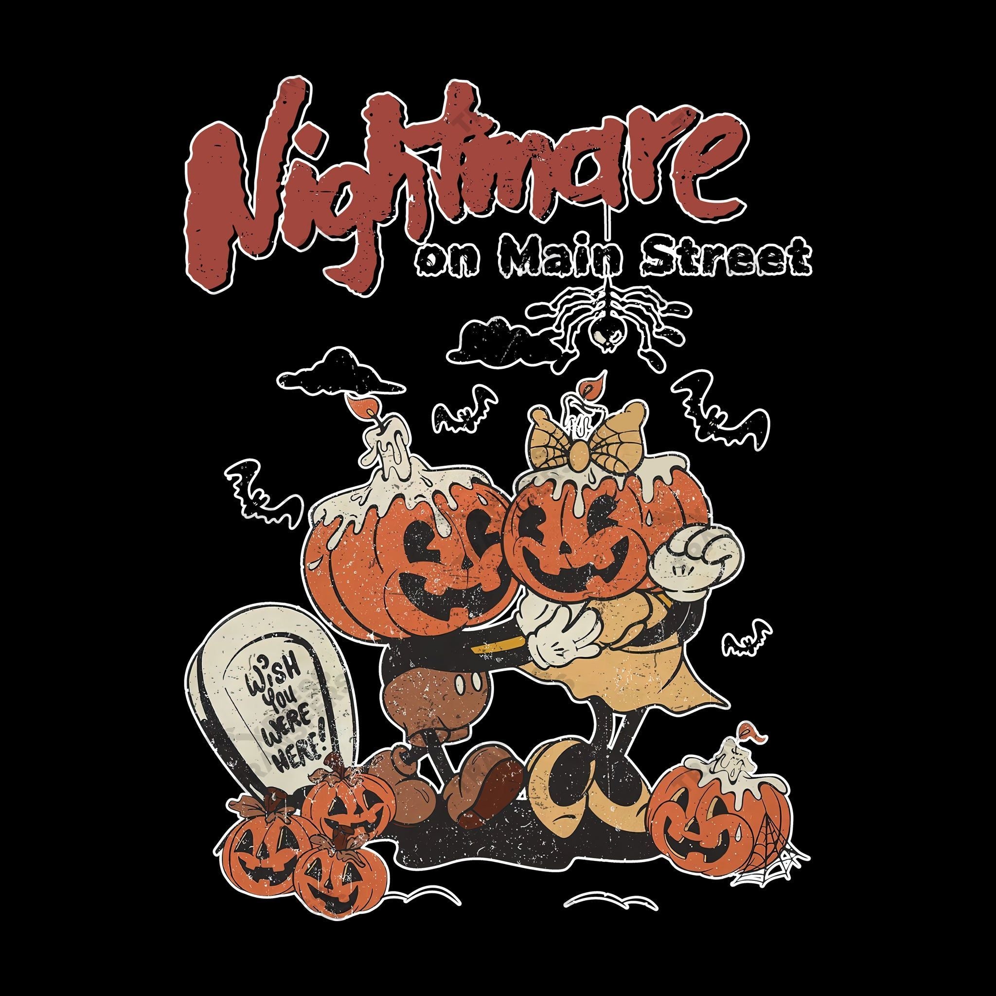 Nightmare on Main Street Mickey Mouse Pumpkin
