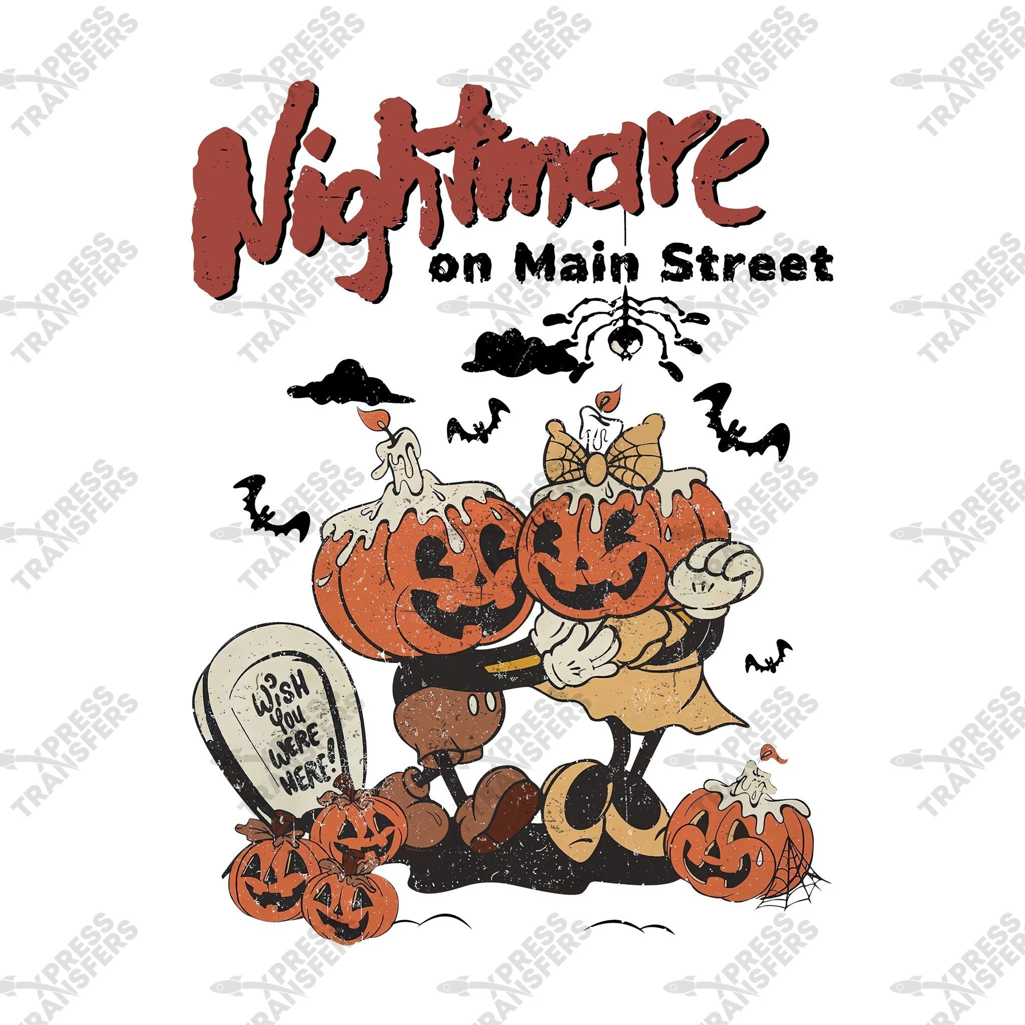 Nightmare on Main Street Mickey Mouse Pumpkin