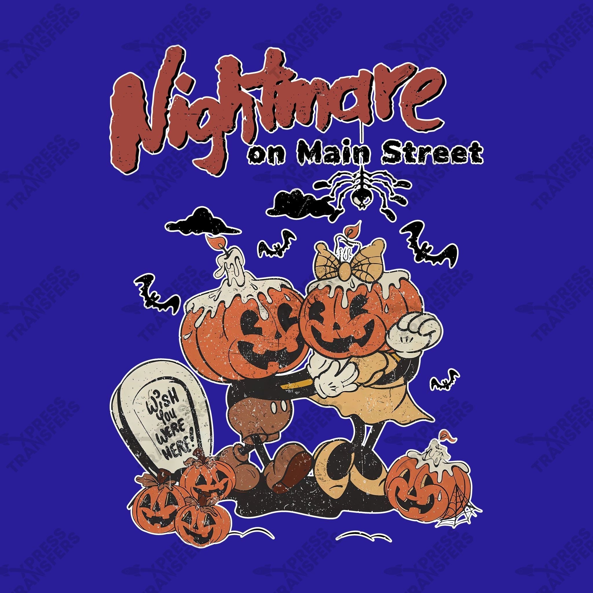Nightmare on Main Street Mickey Mouse Pumpkin