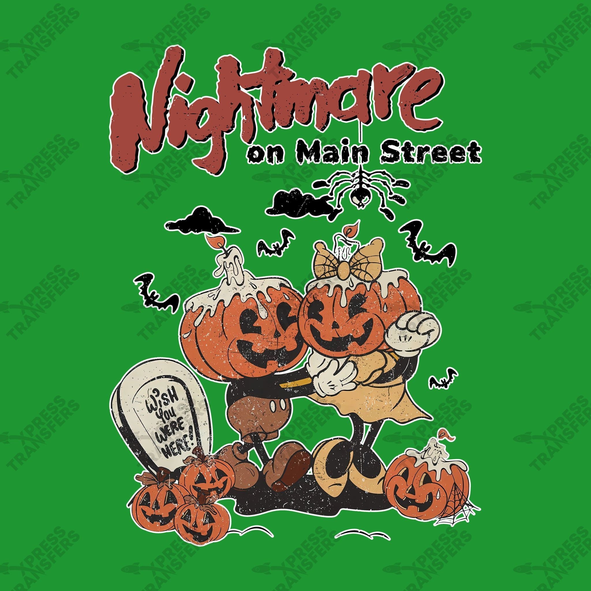 Nightmare on Main Street Mickey Mouse Pumpkin