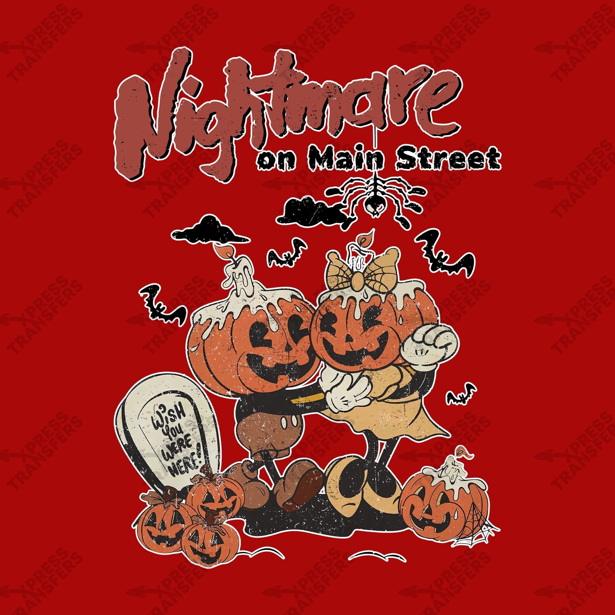 Nightmare on Main Street Mickey Mouse Pumpkin