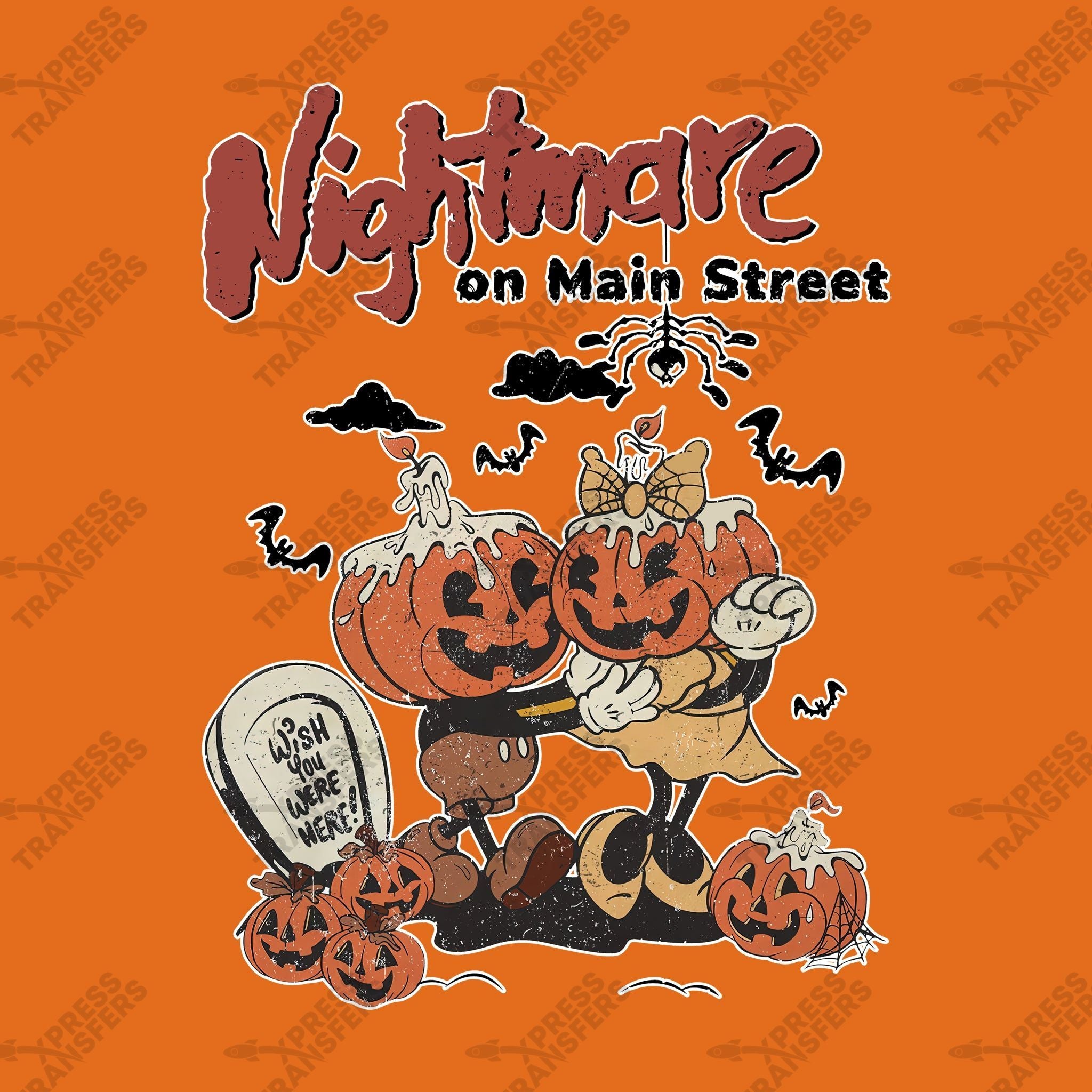 Nightmare on Main Street Mickey Mouse Pumpkin