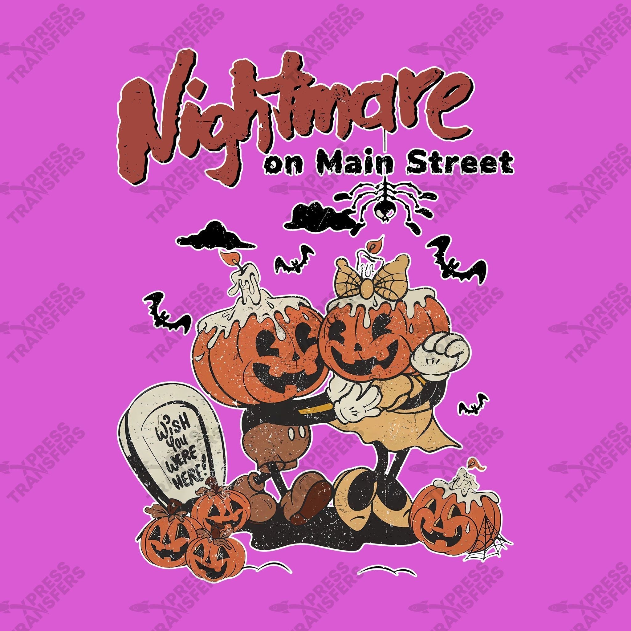 Nightmare on Main Street Mickey Mouse Pumpkin