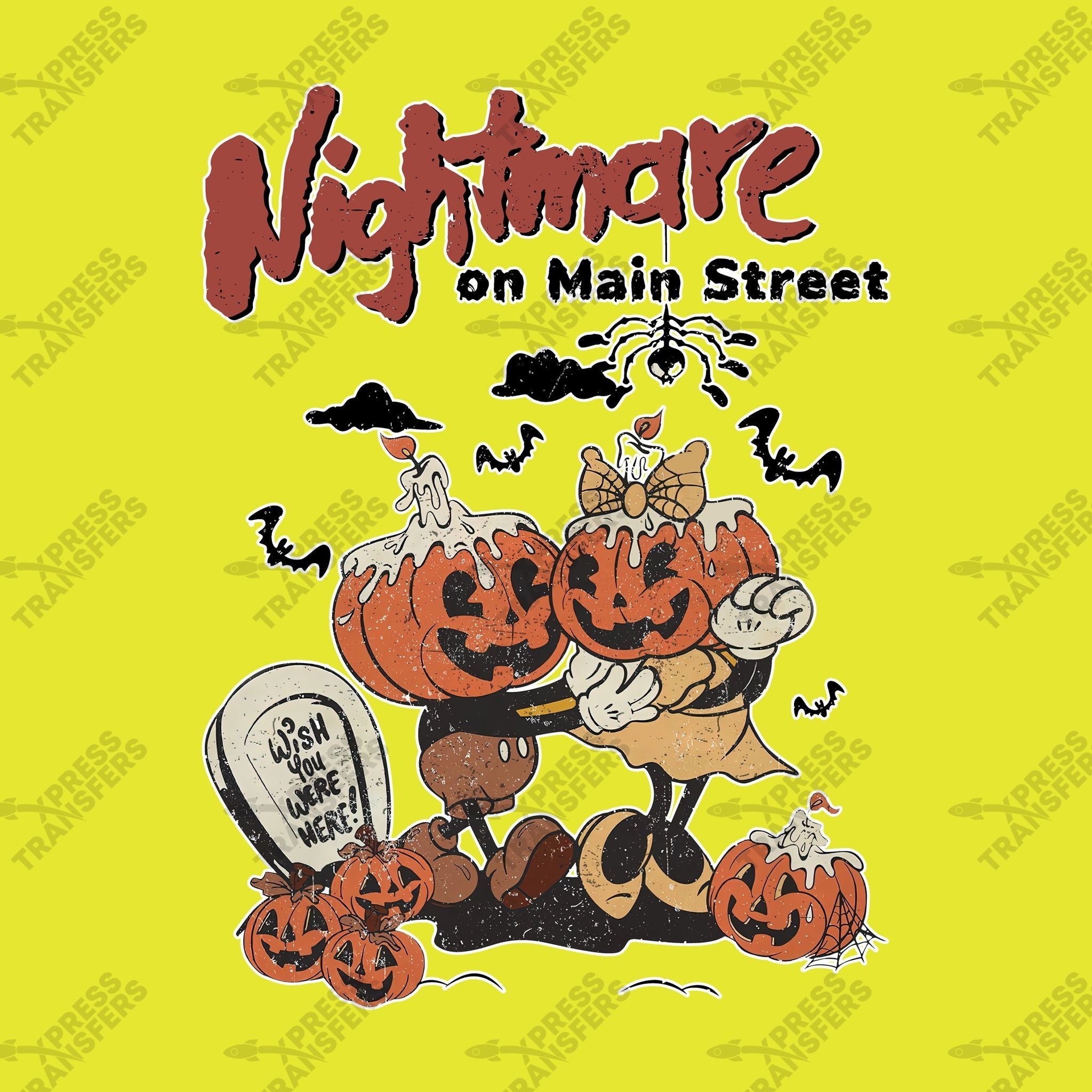 Nightmare on Main Street Mickey Mouse Pumpkin