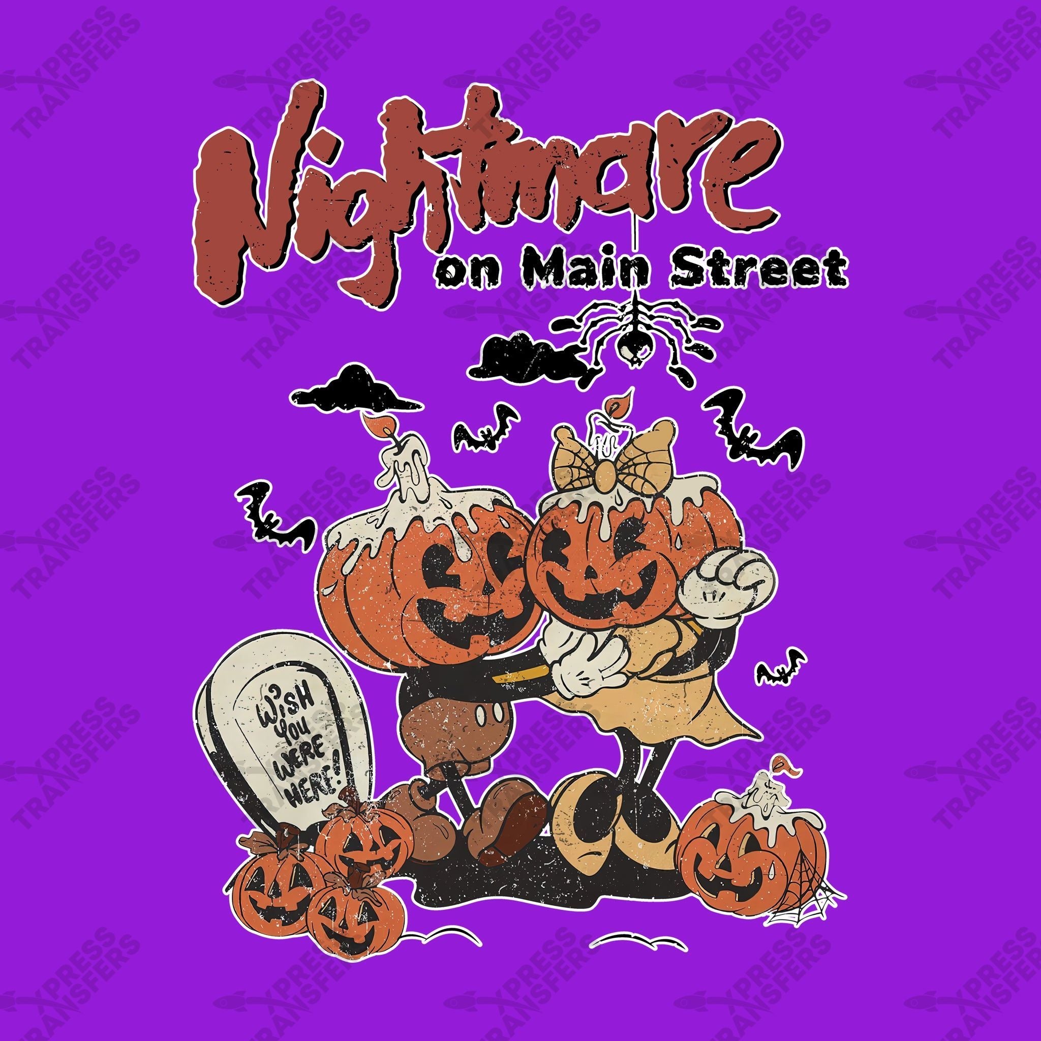 Nightmare on Main Street Mickey Mouse Pumpkin