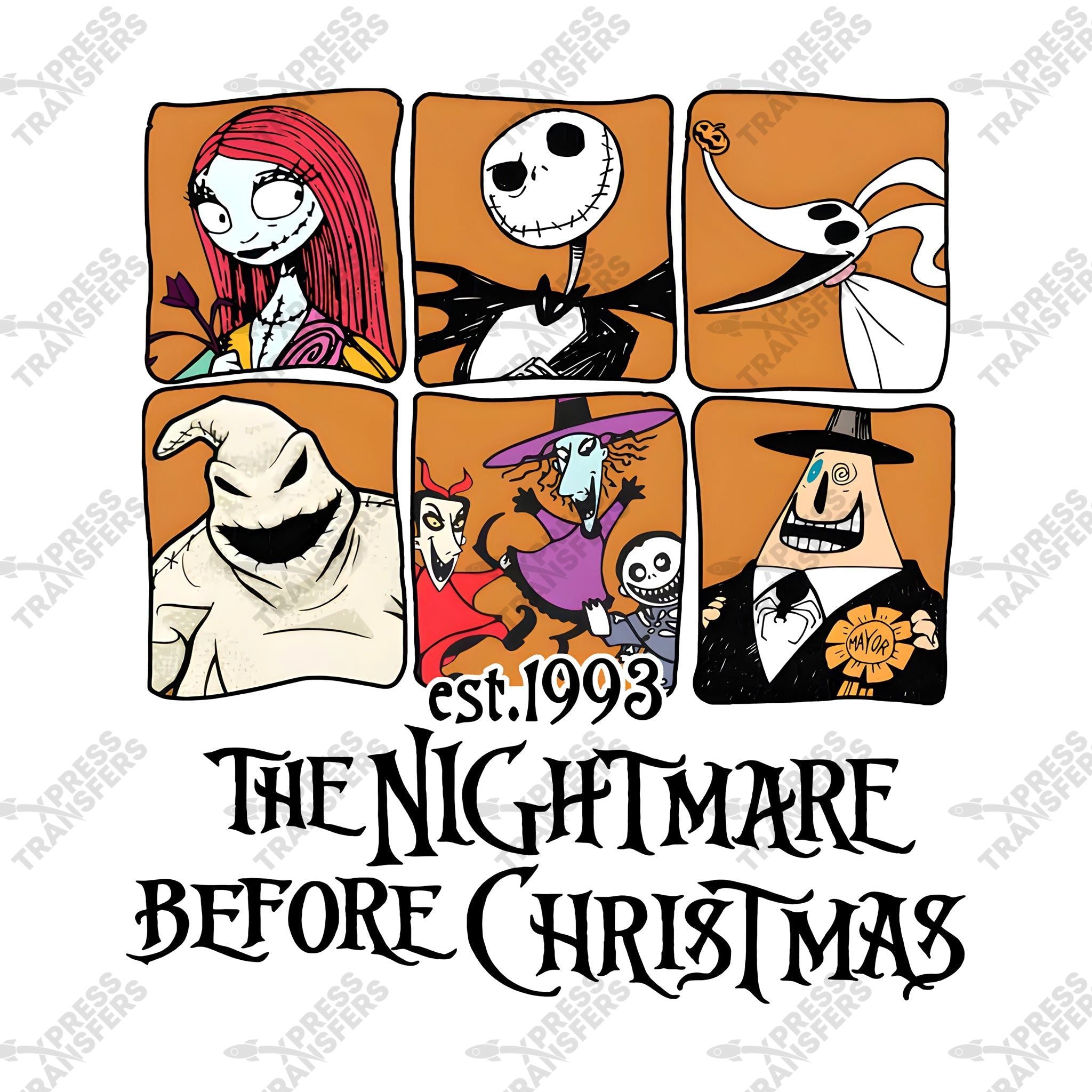The Nightmare Before Christmas Cards | 12 Pack