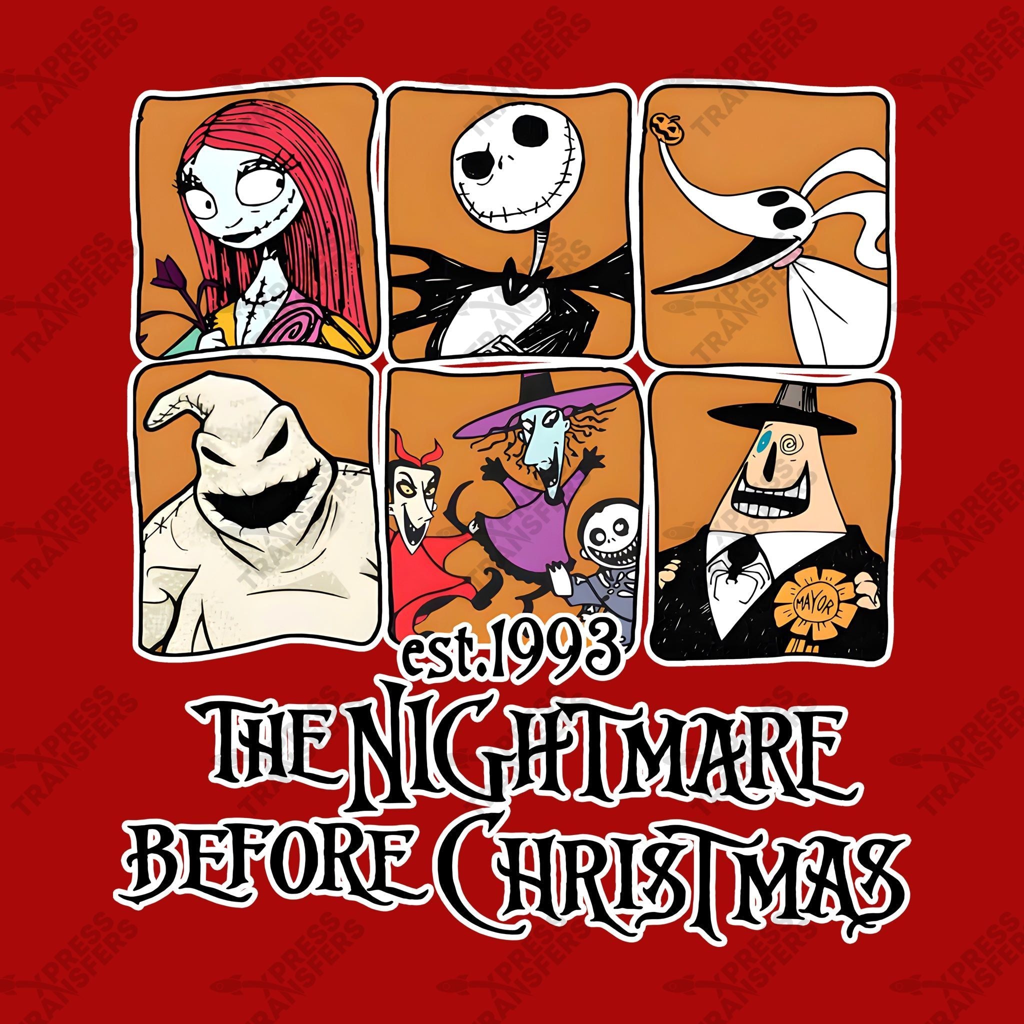 The Nightmare Before Christmas Cards | 12 Pack