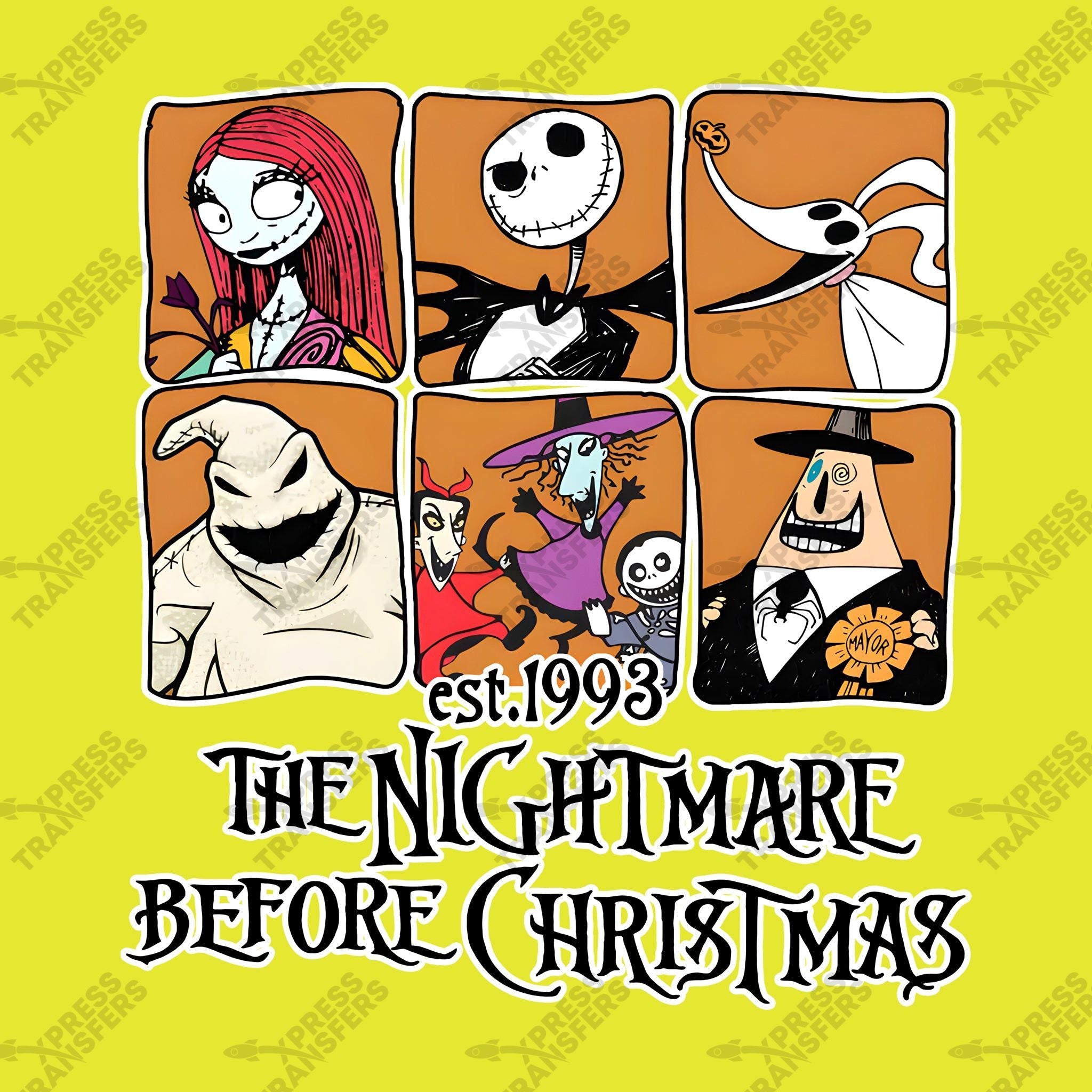 The Nightmare Before Christmas Cards | 12 Pack