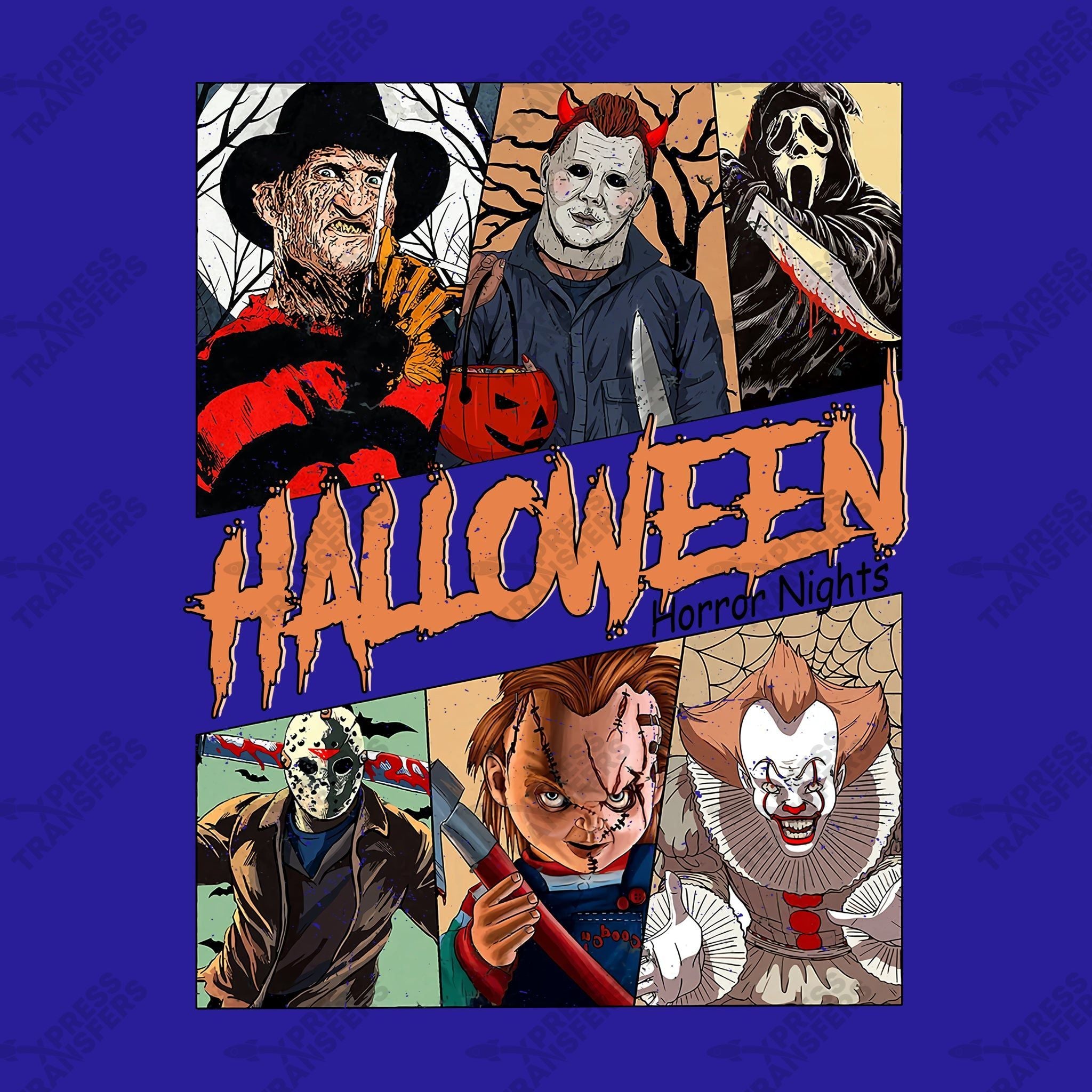 Halloween Characters Cards