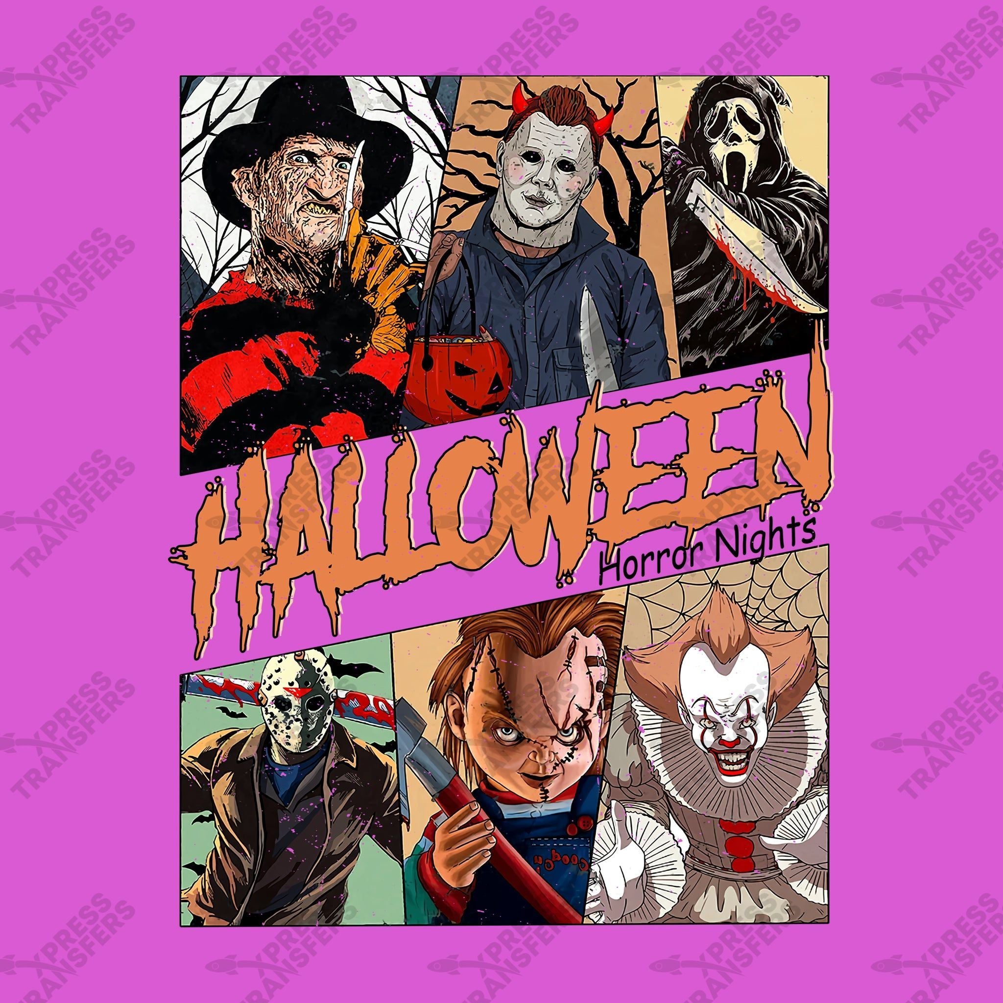 Halloween Characters Cards