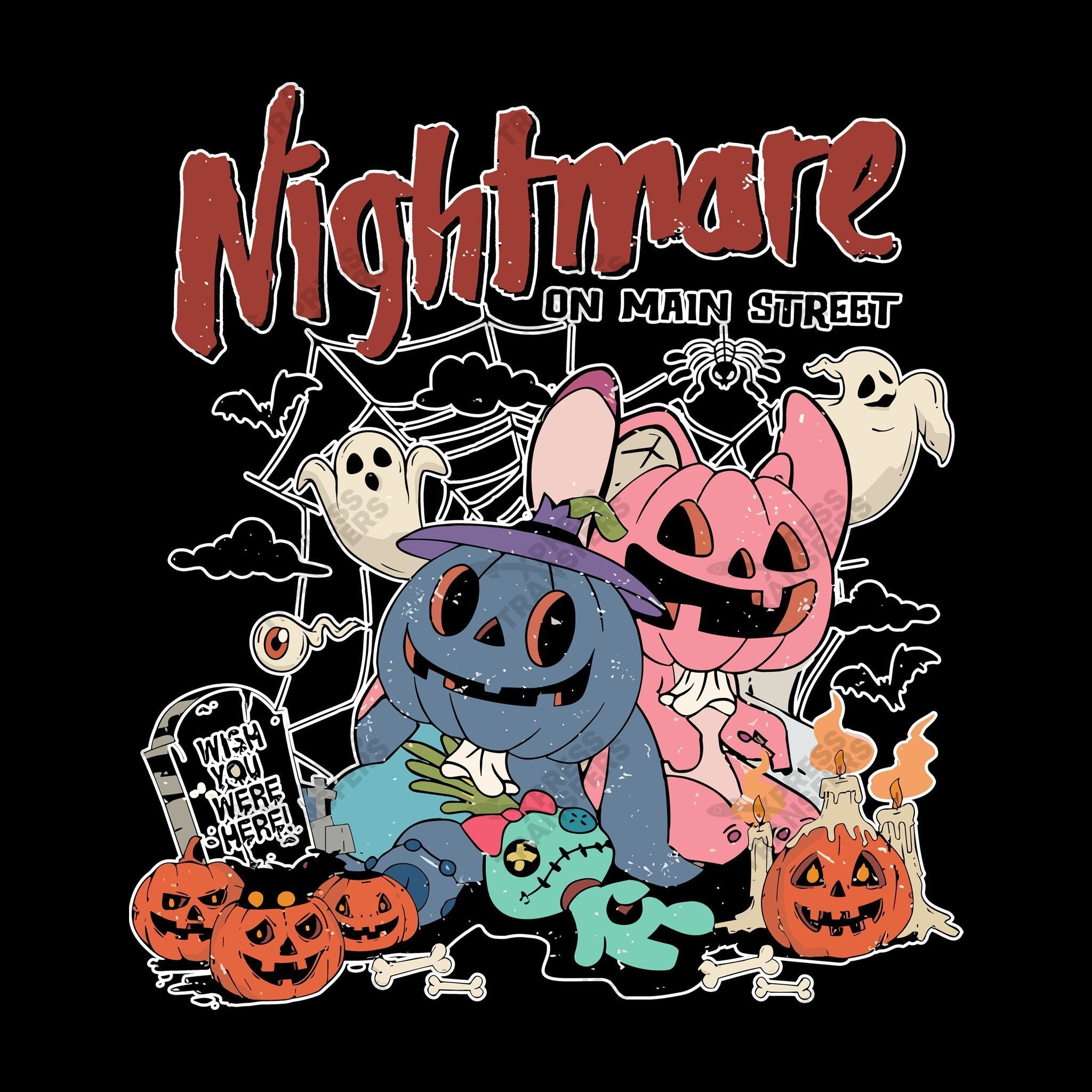 Nightmare on Main Street Stitch