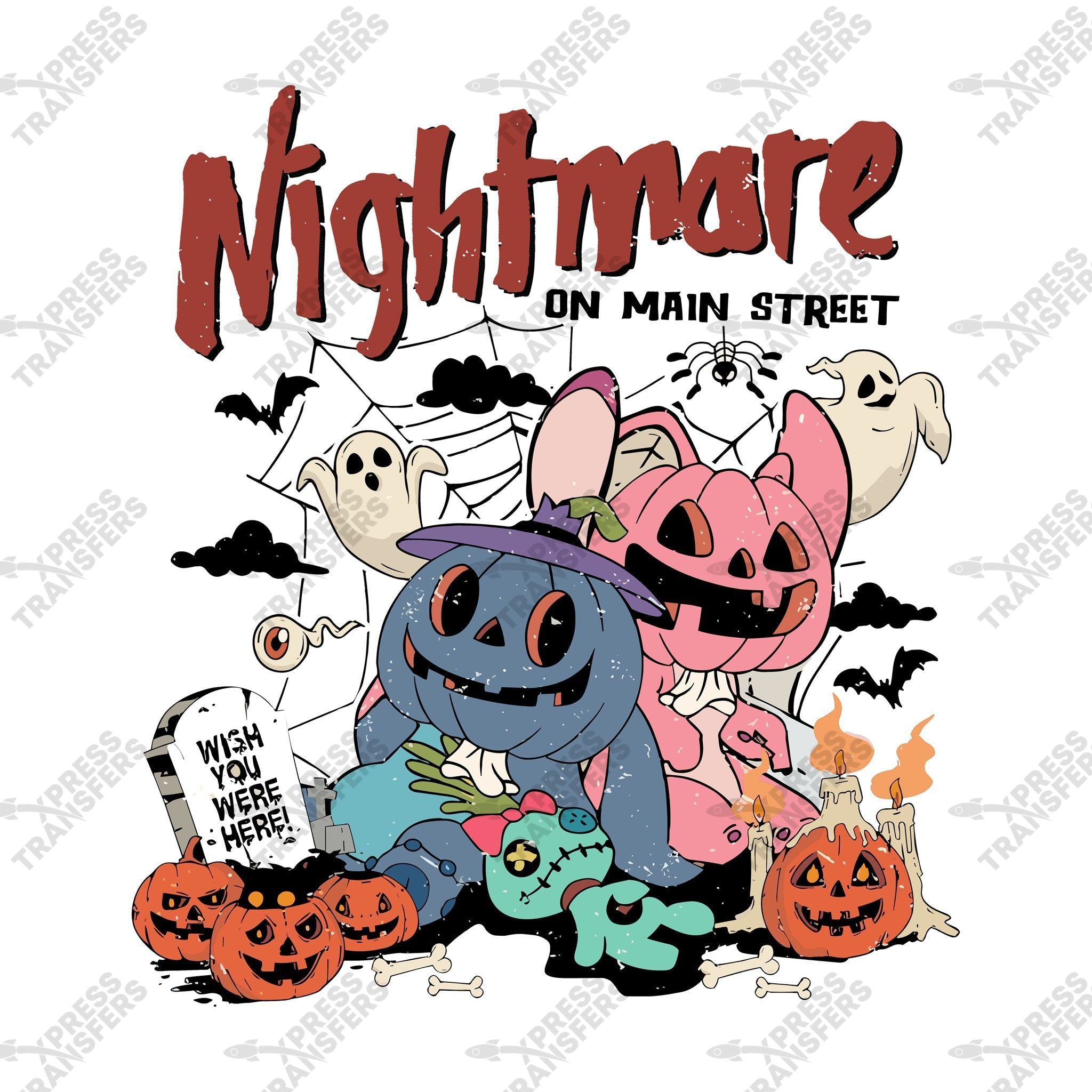 Nightmare on Main Street Stitch