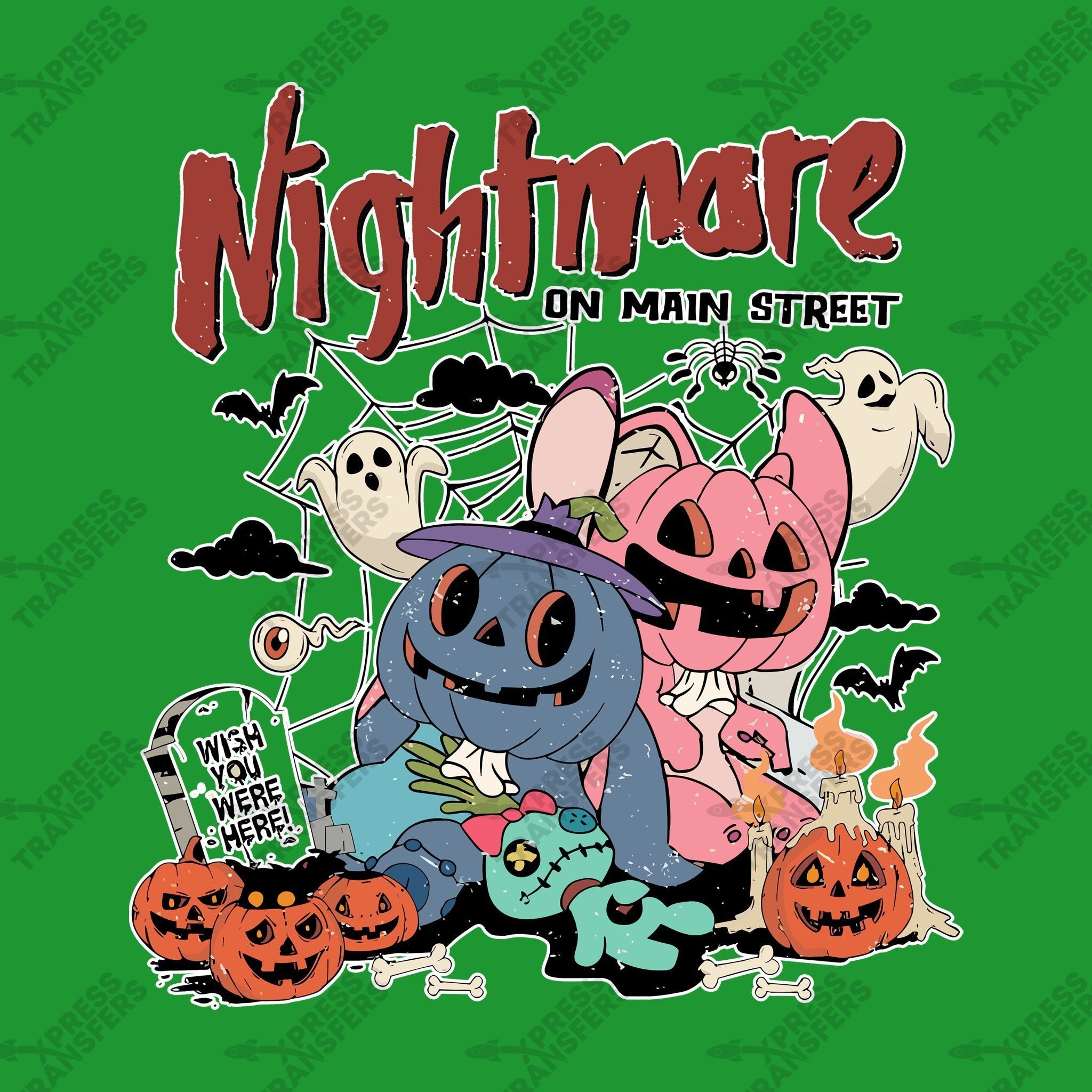 Nightmare on Main Street Stitch