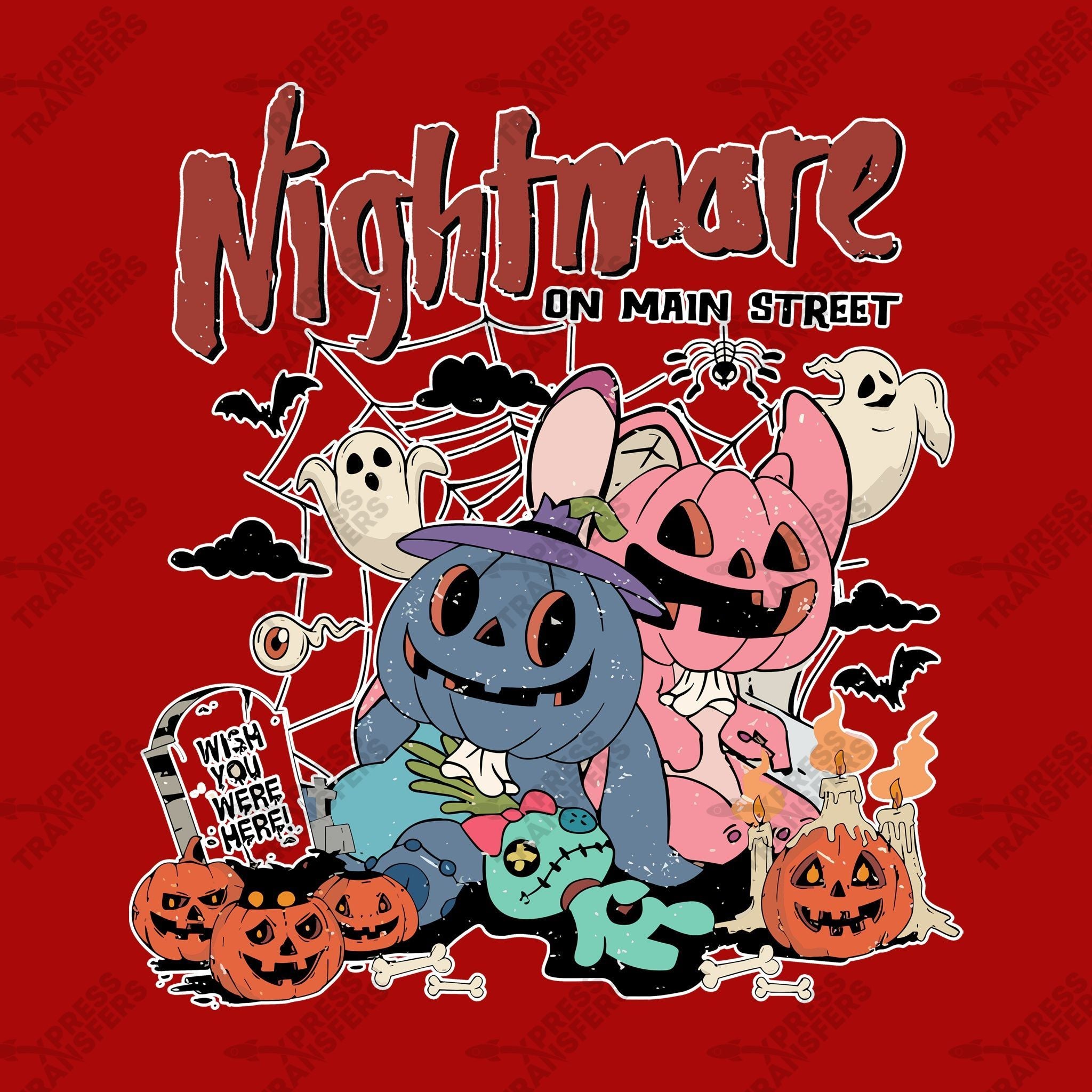 Nightmare on Main Street Stitch