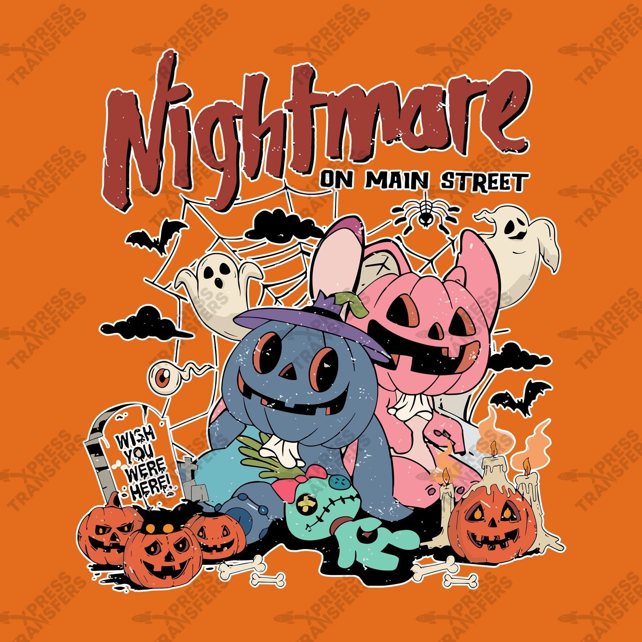 Nightmare on Main Street Stitch