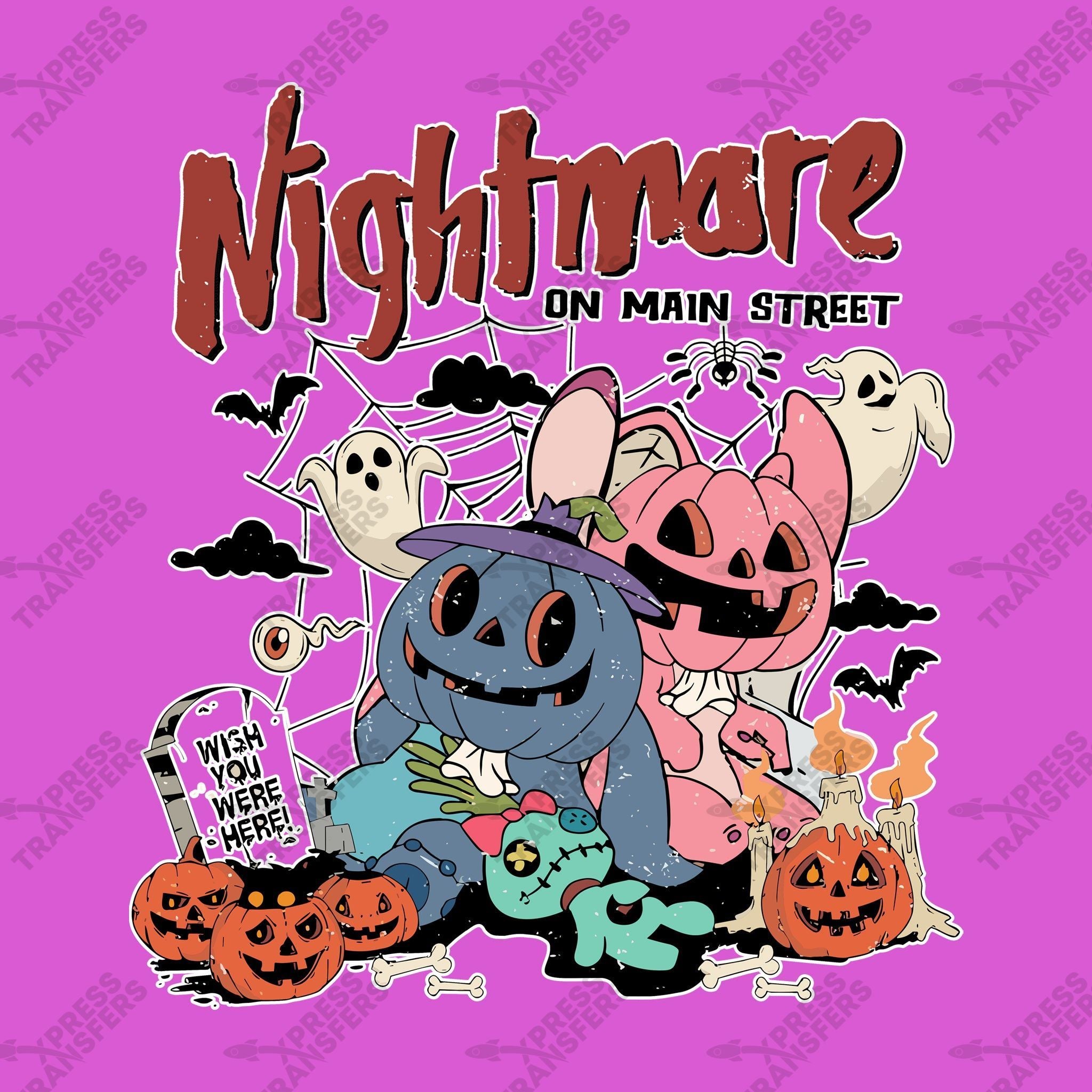 Nightmare on Main Street Stitch