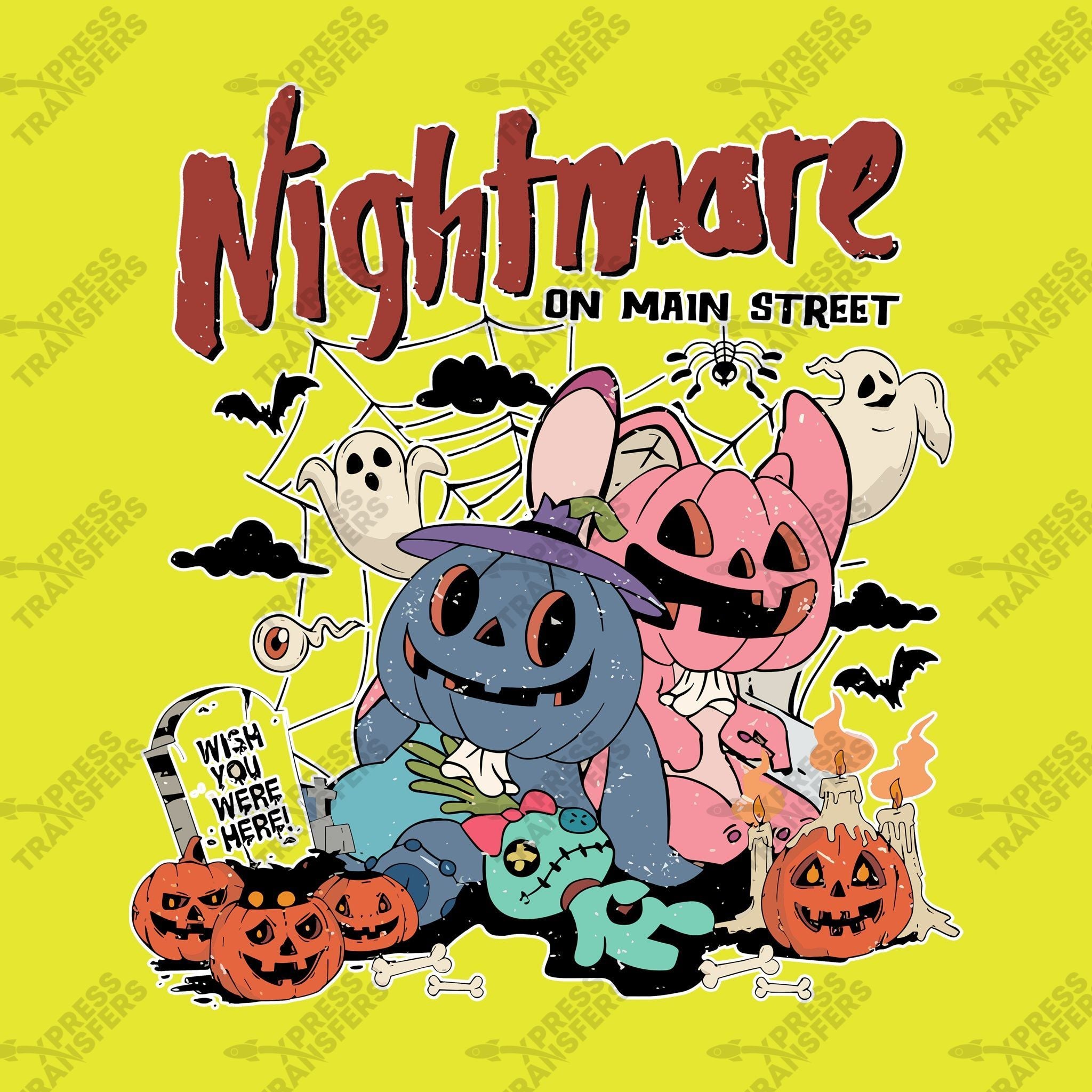 Nightmare on Main Street Stitch