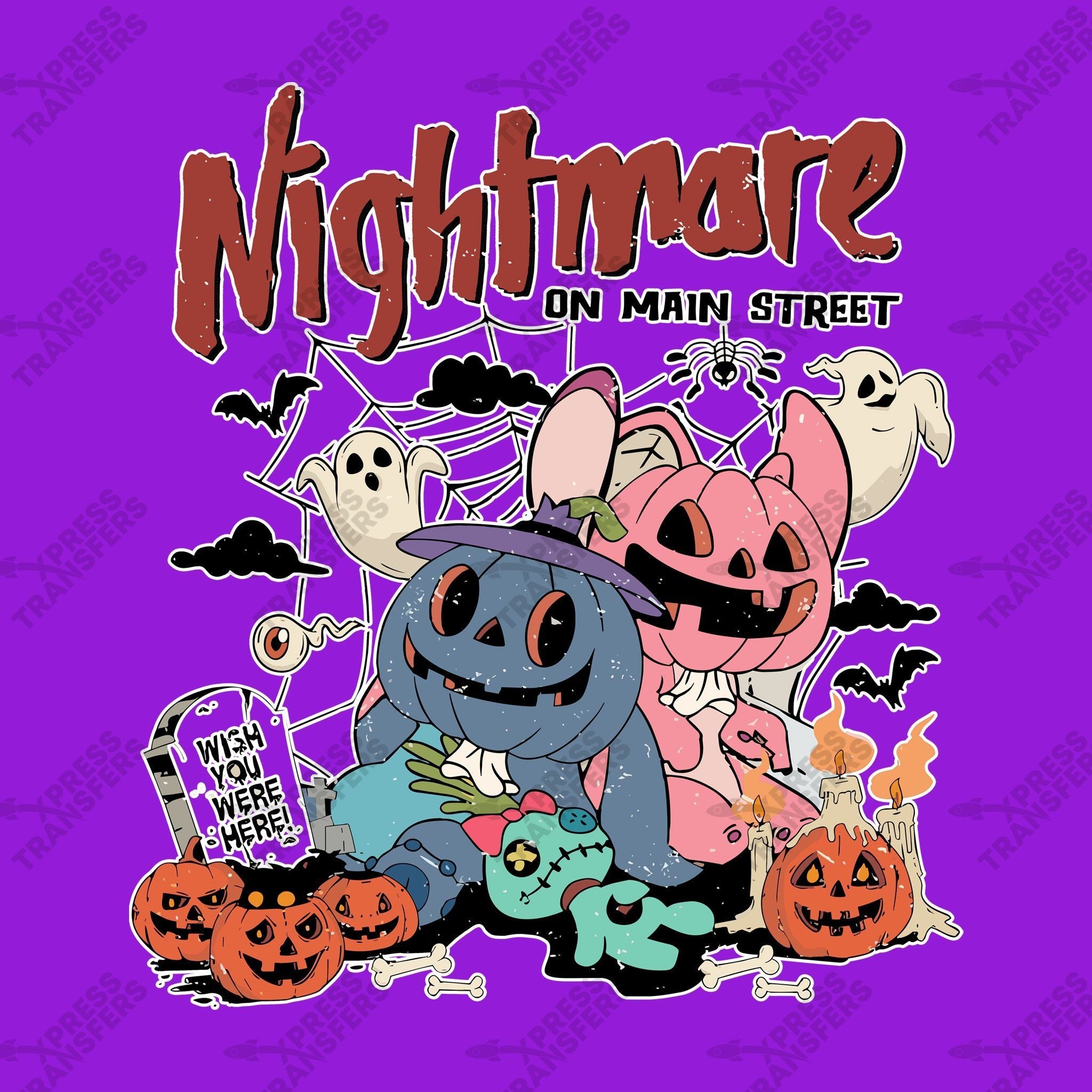 Nightmare on Main Street Stitch