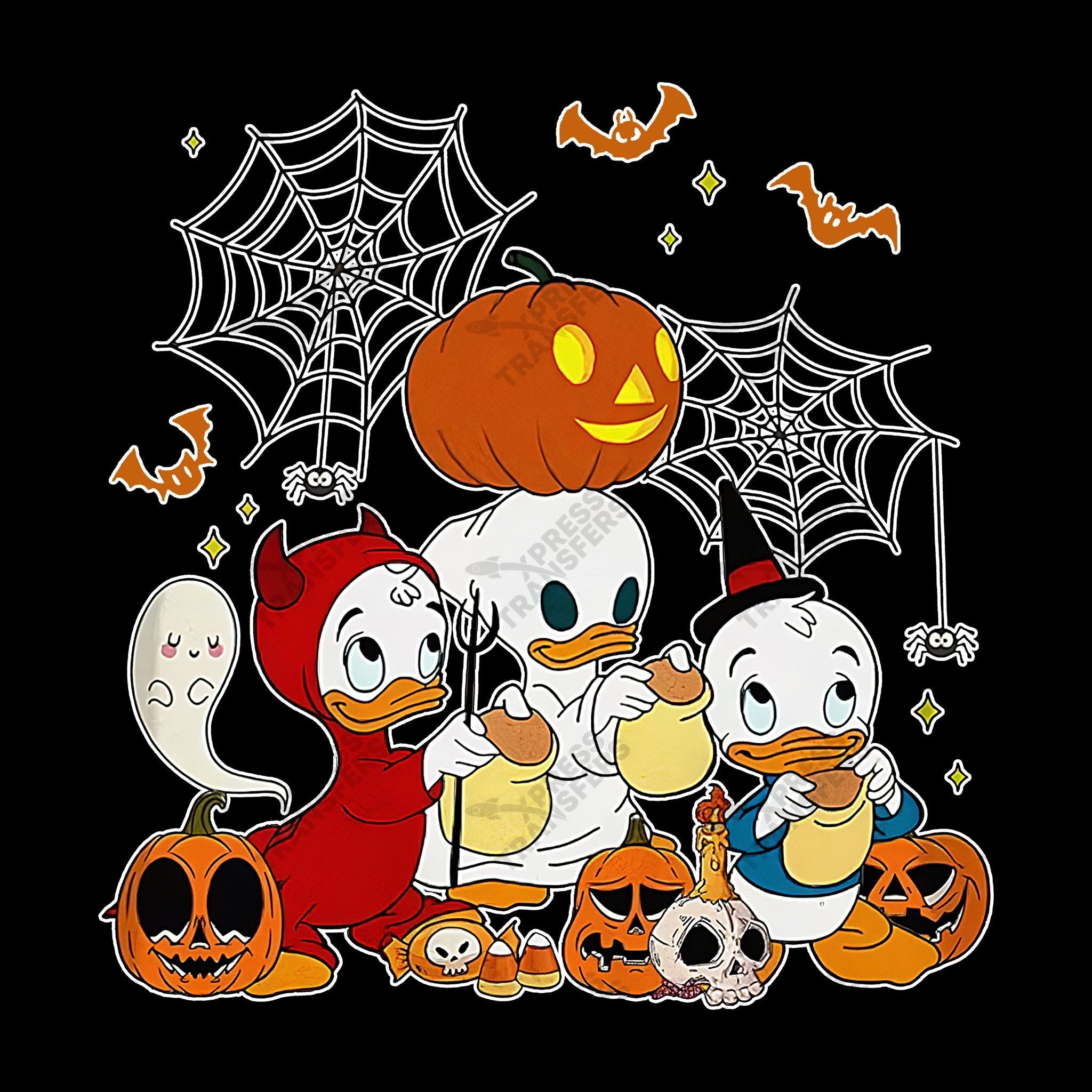 Ducklings Trick or Treating