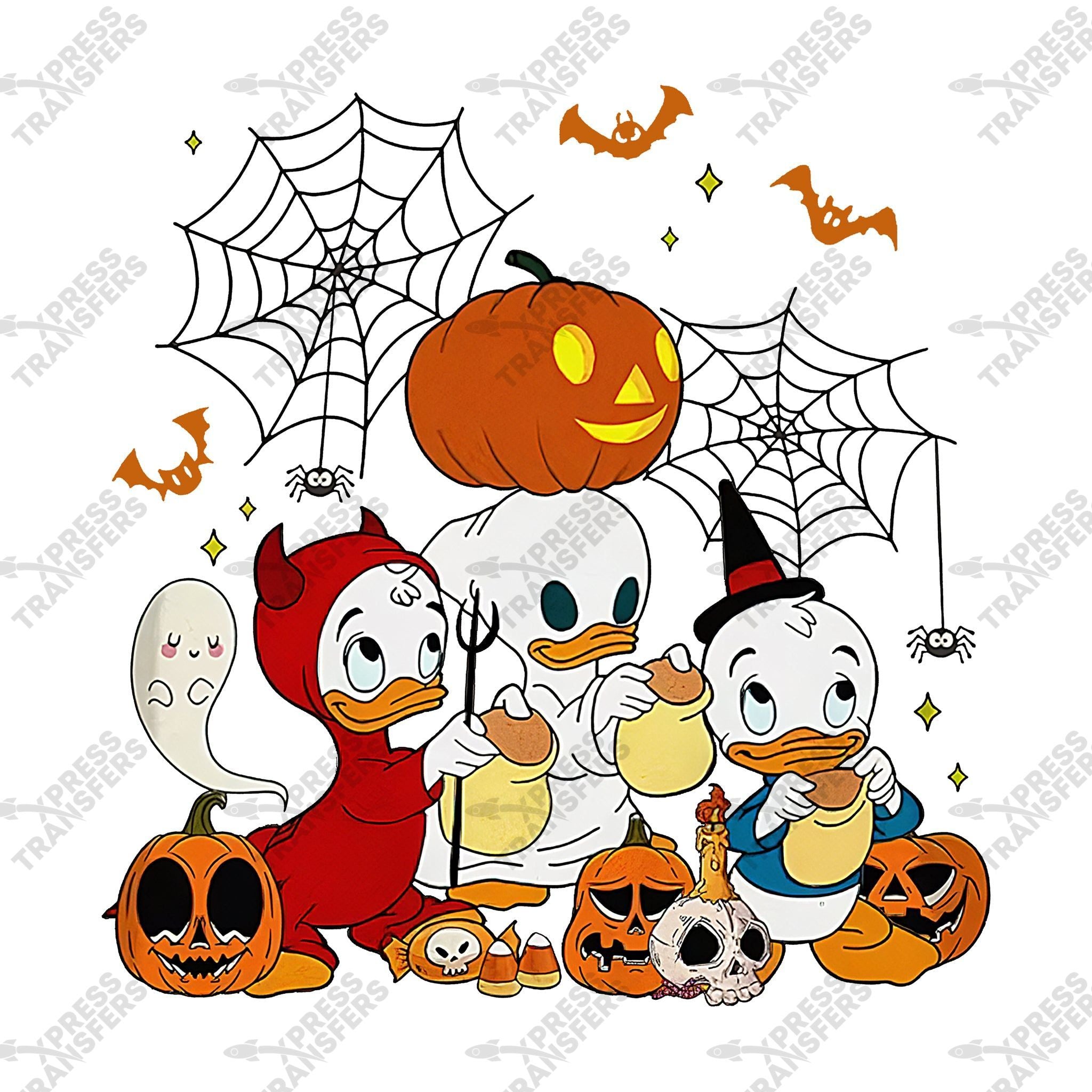 Ducklings Trick or Treating