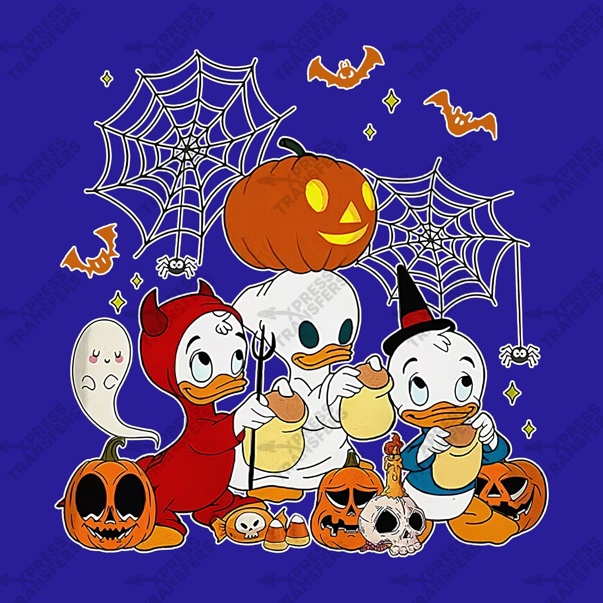 Ducklings Trick or Treating