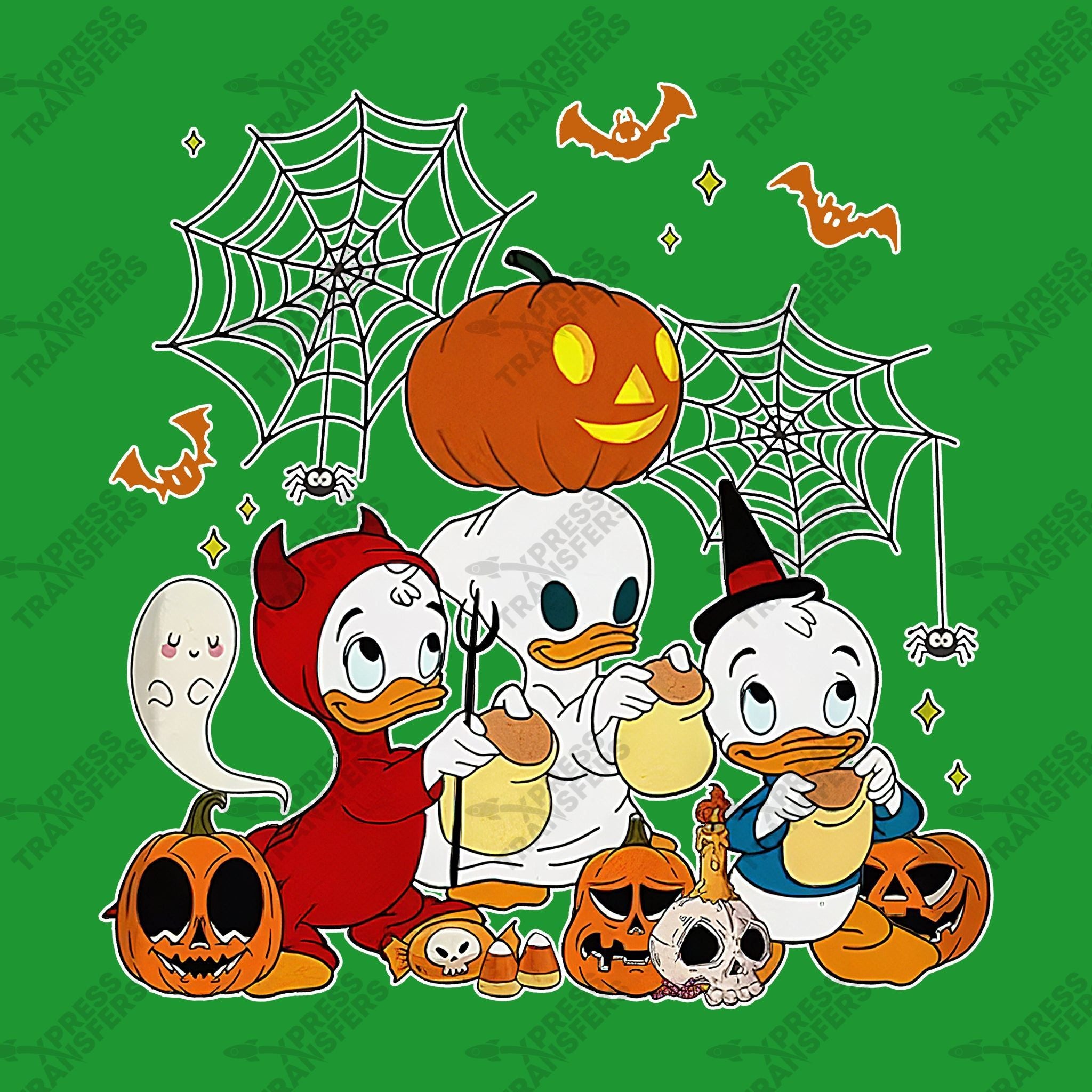 Ducklings Trick or Treating