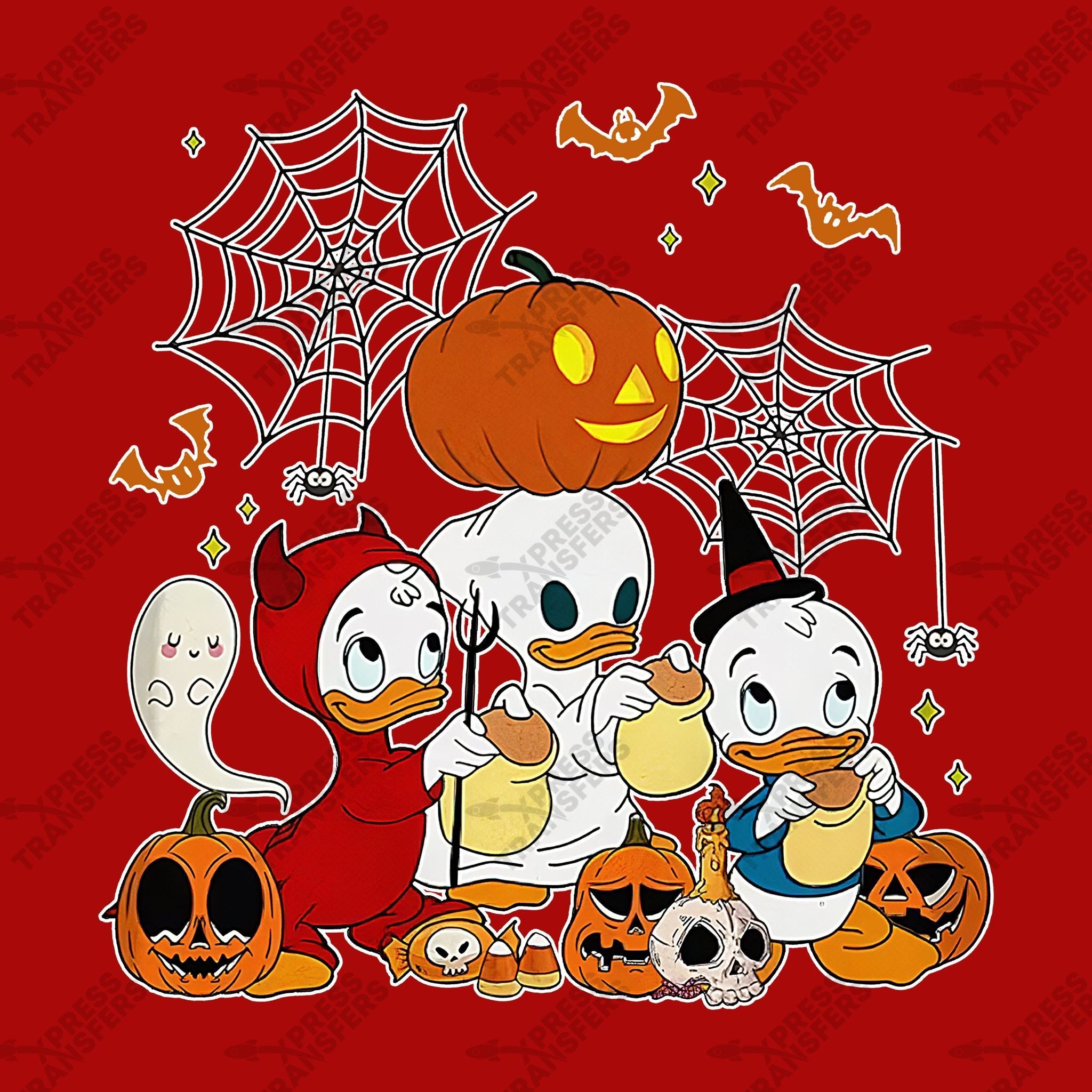 Ducklings Trick or Treating