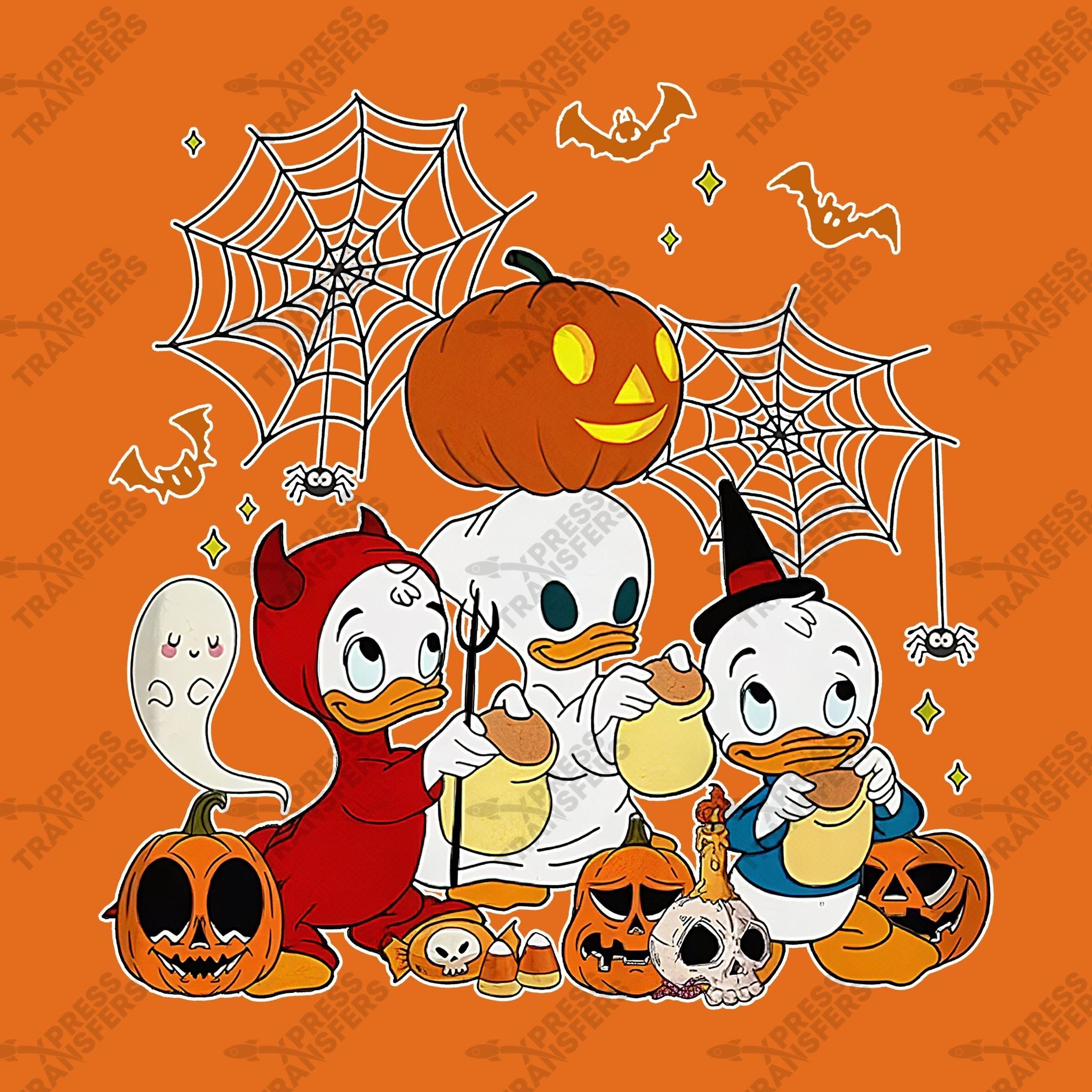 Ducklings Trick or Treating
