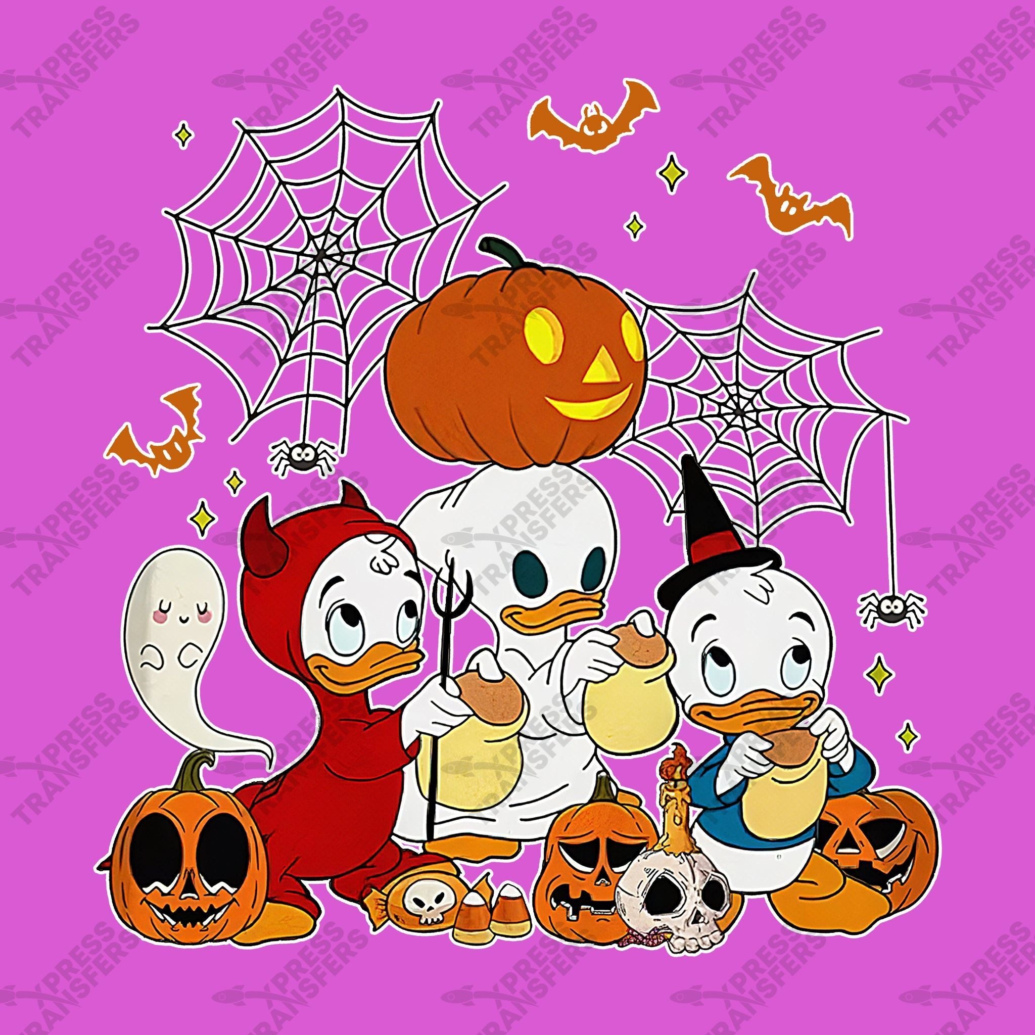 Ducklings Trick or Treating