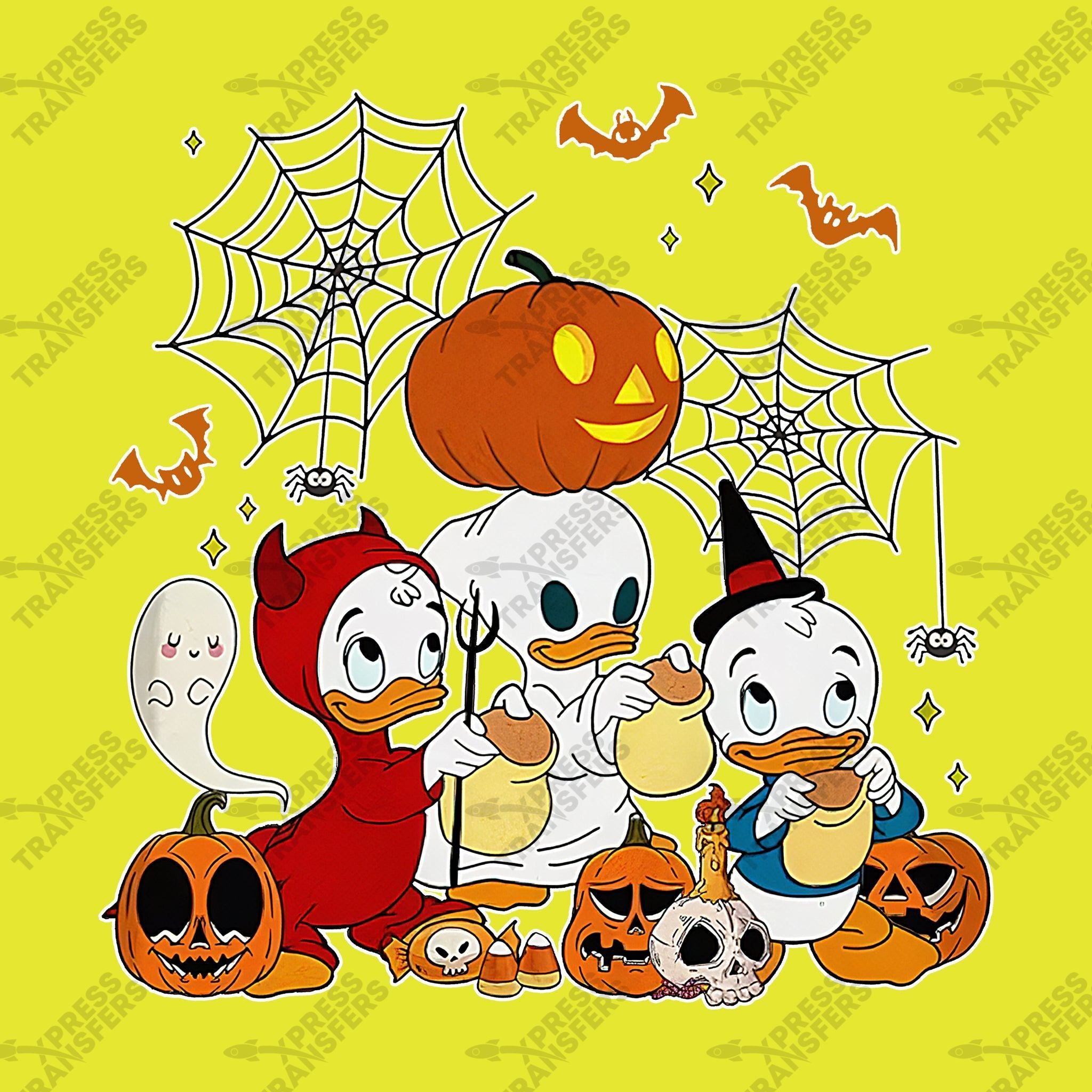 Ducklings Trick or Treating