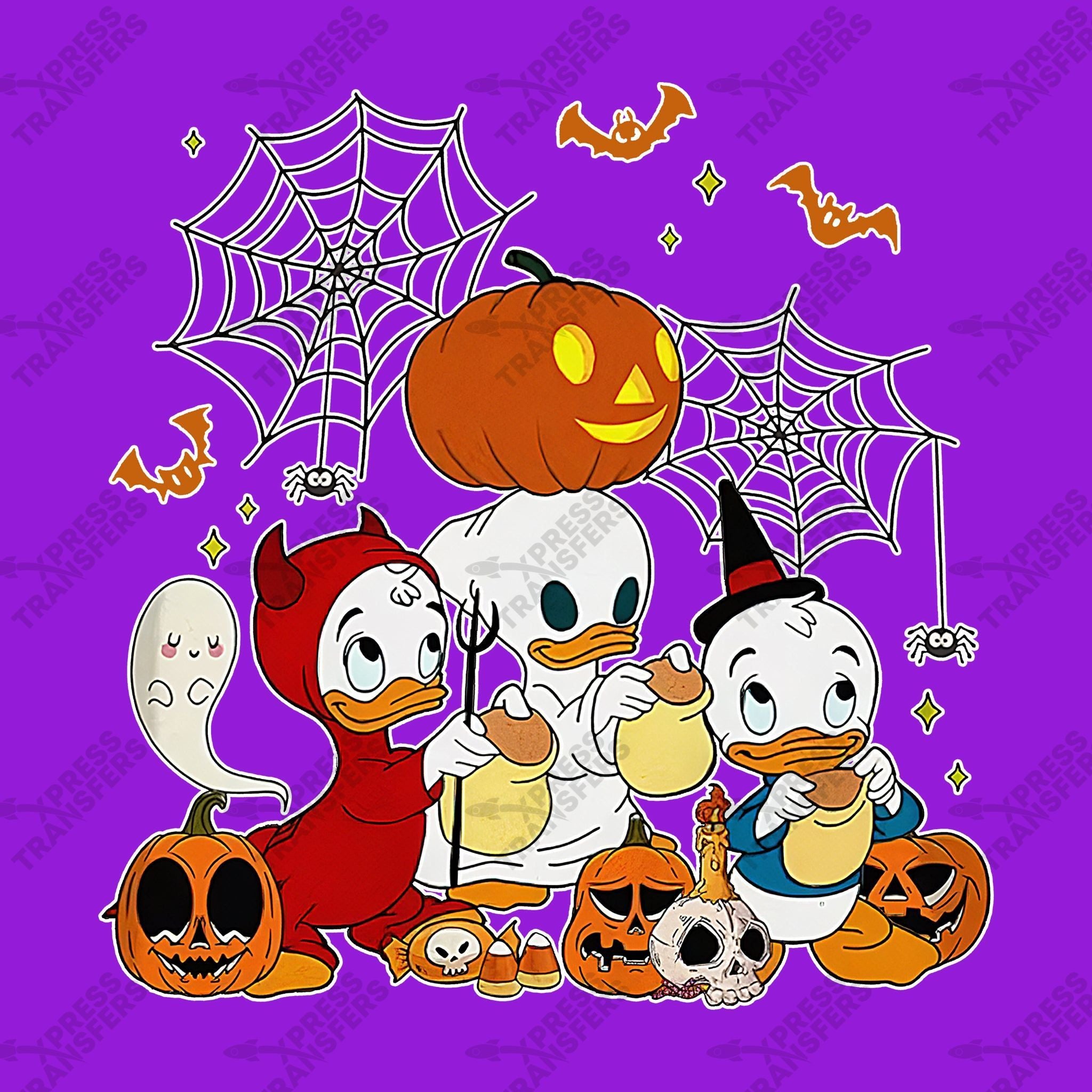 Ducklings Trick or Treating