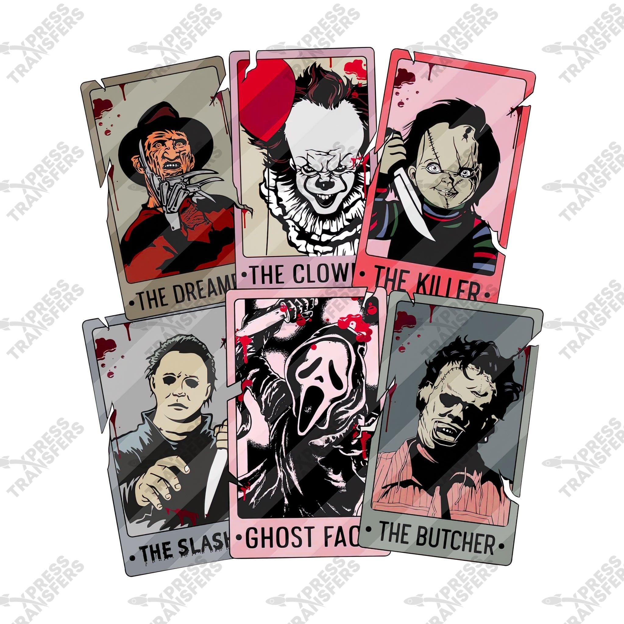 Halloween Killers Cards