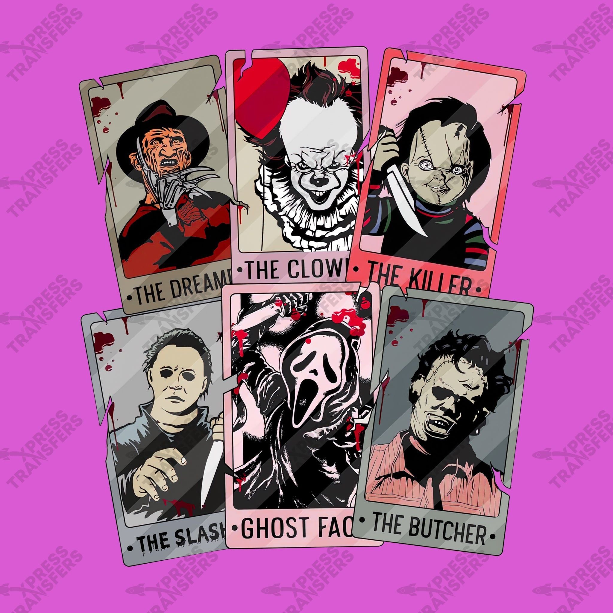 Halloween Killers Cards