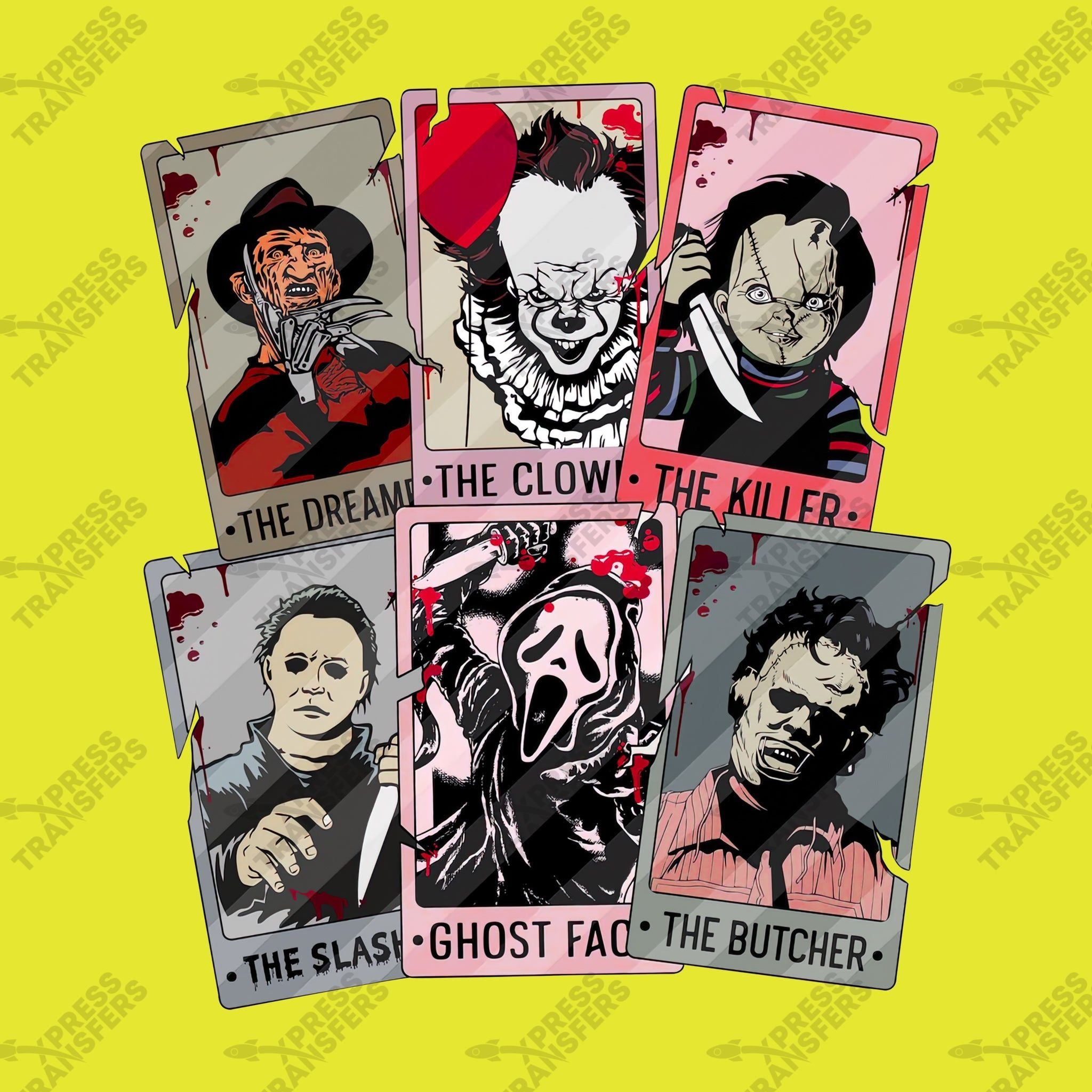 Halloween Killers Cards