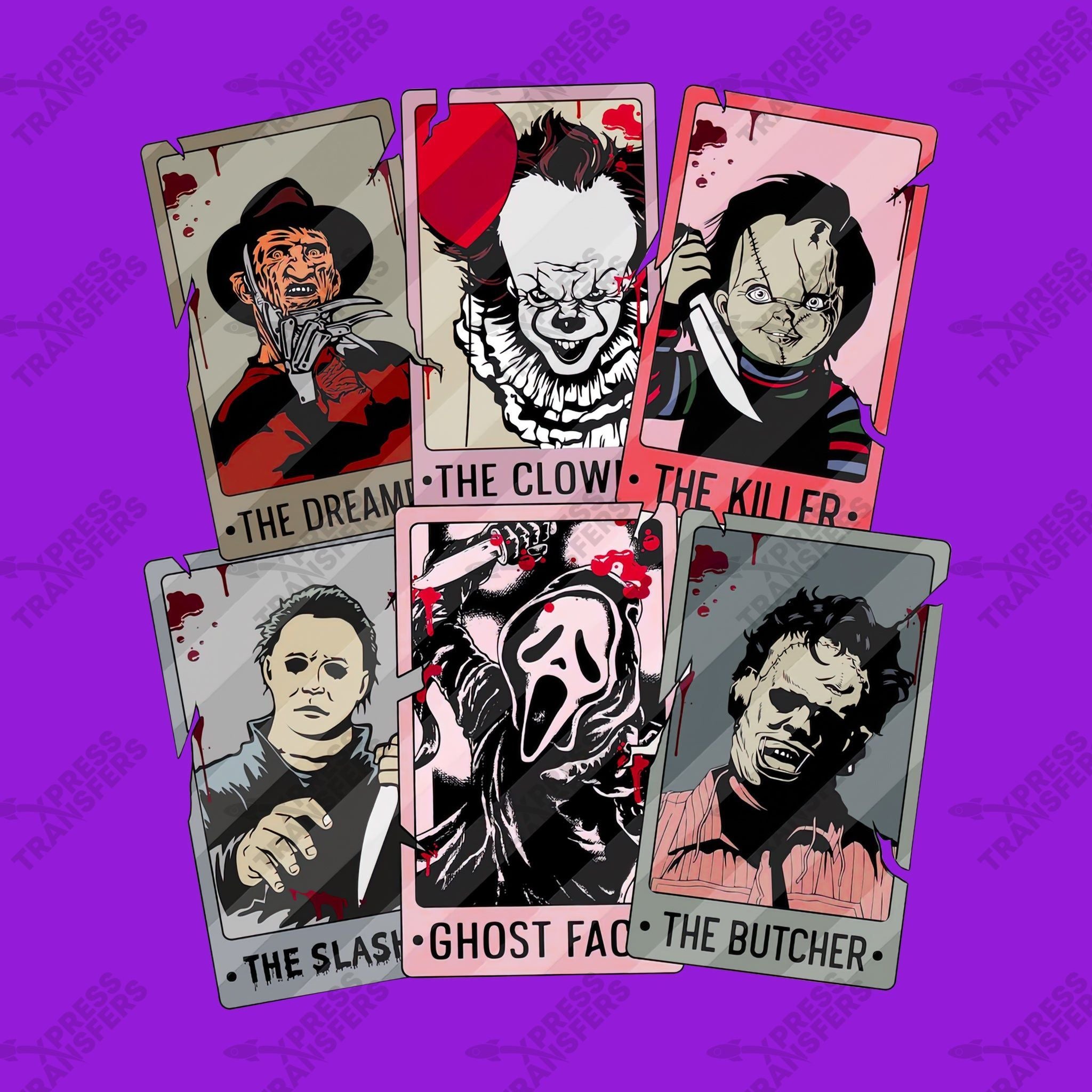 Halloween Killers Cards