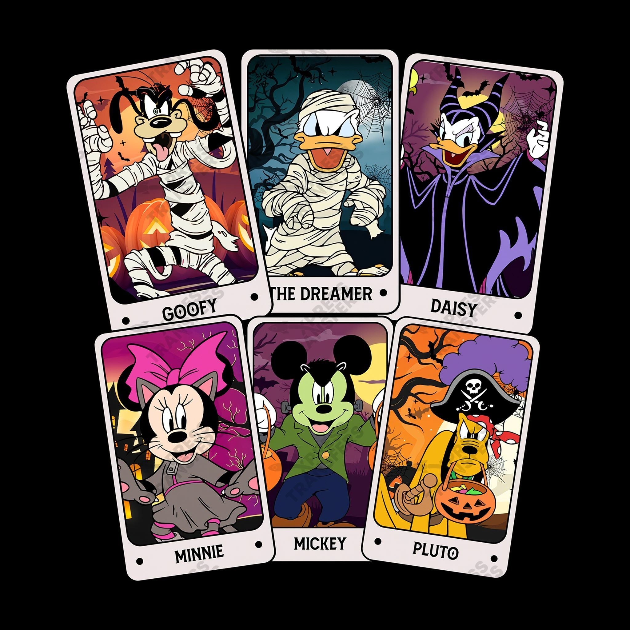 Halloween Disney Cards