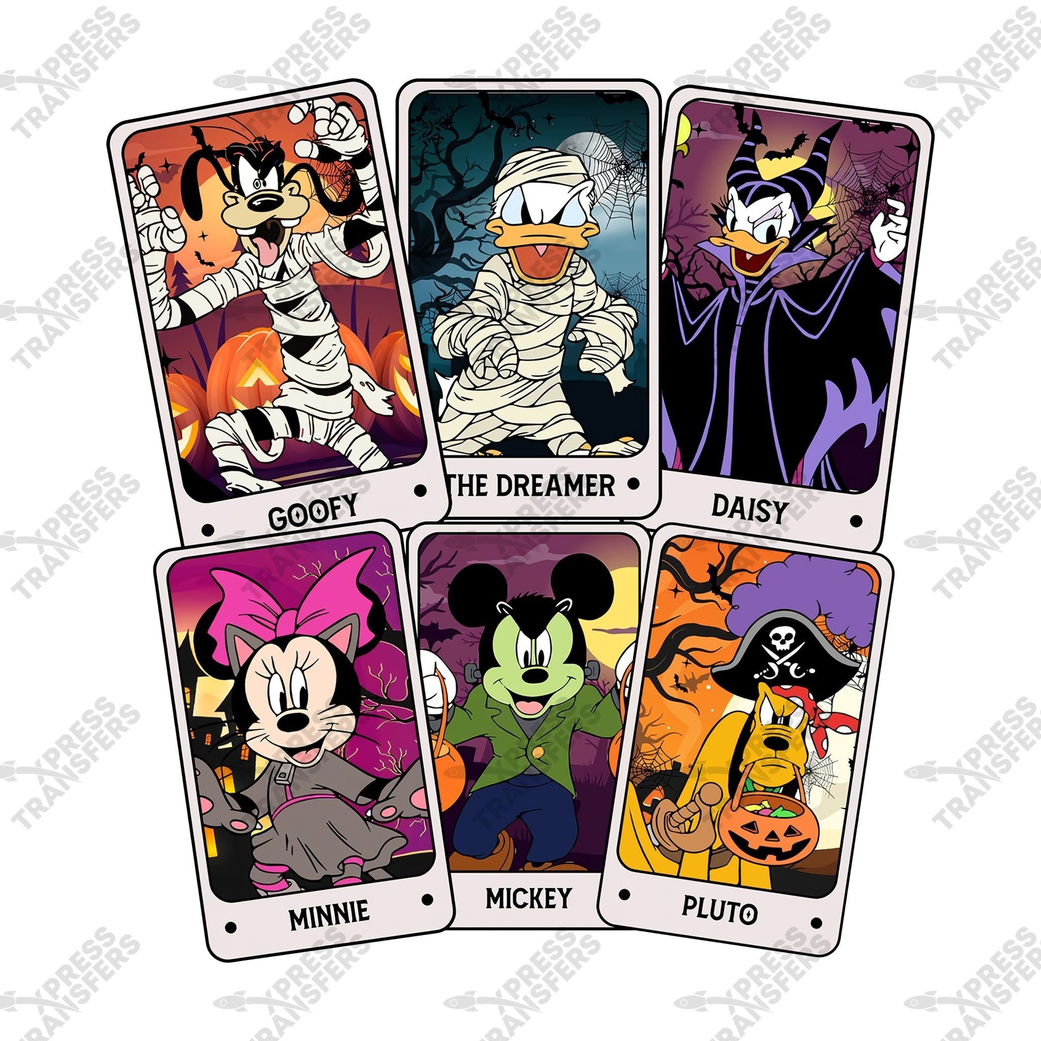 Halloween Disney Cards