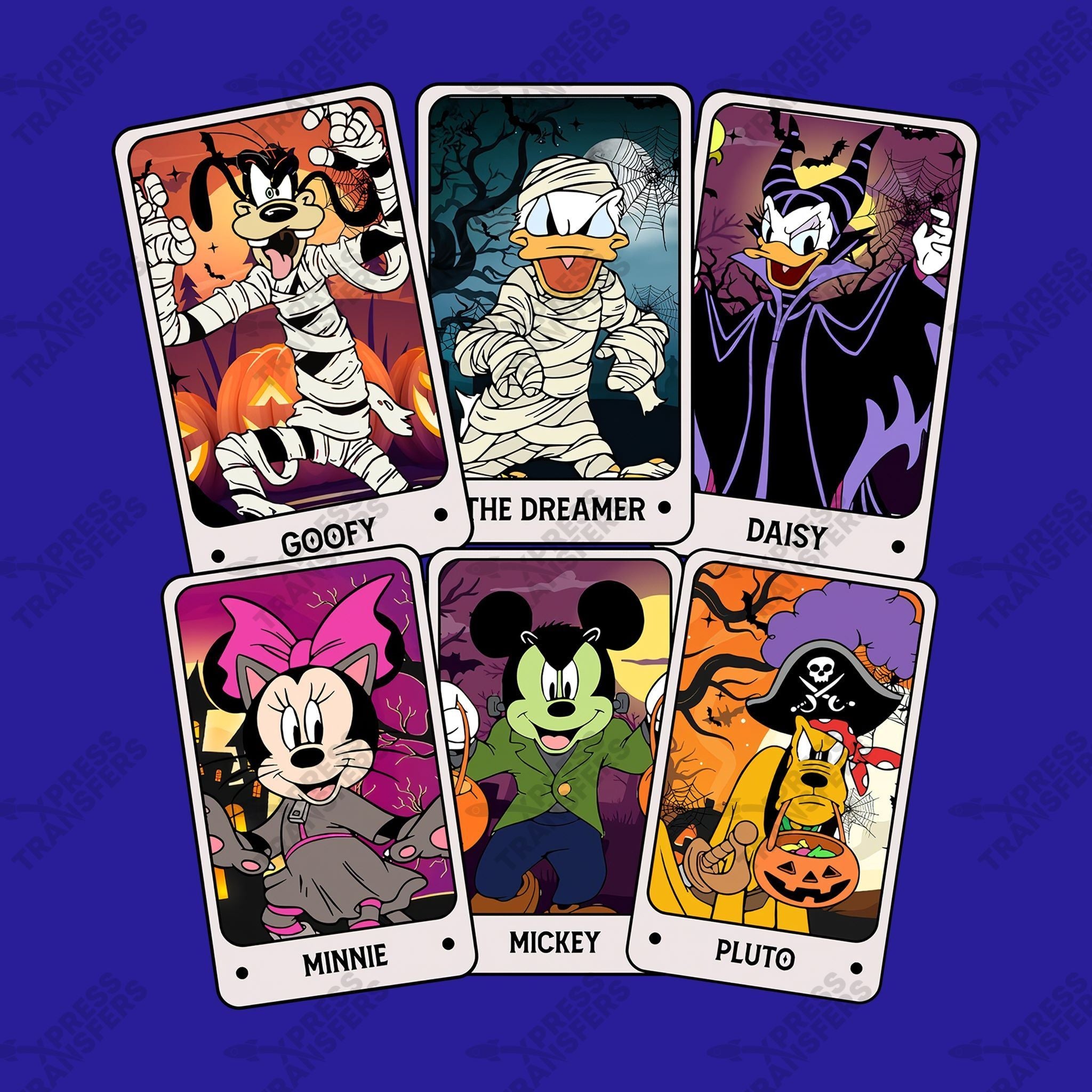 Halloween Disney Cards
