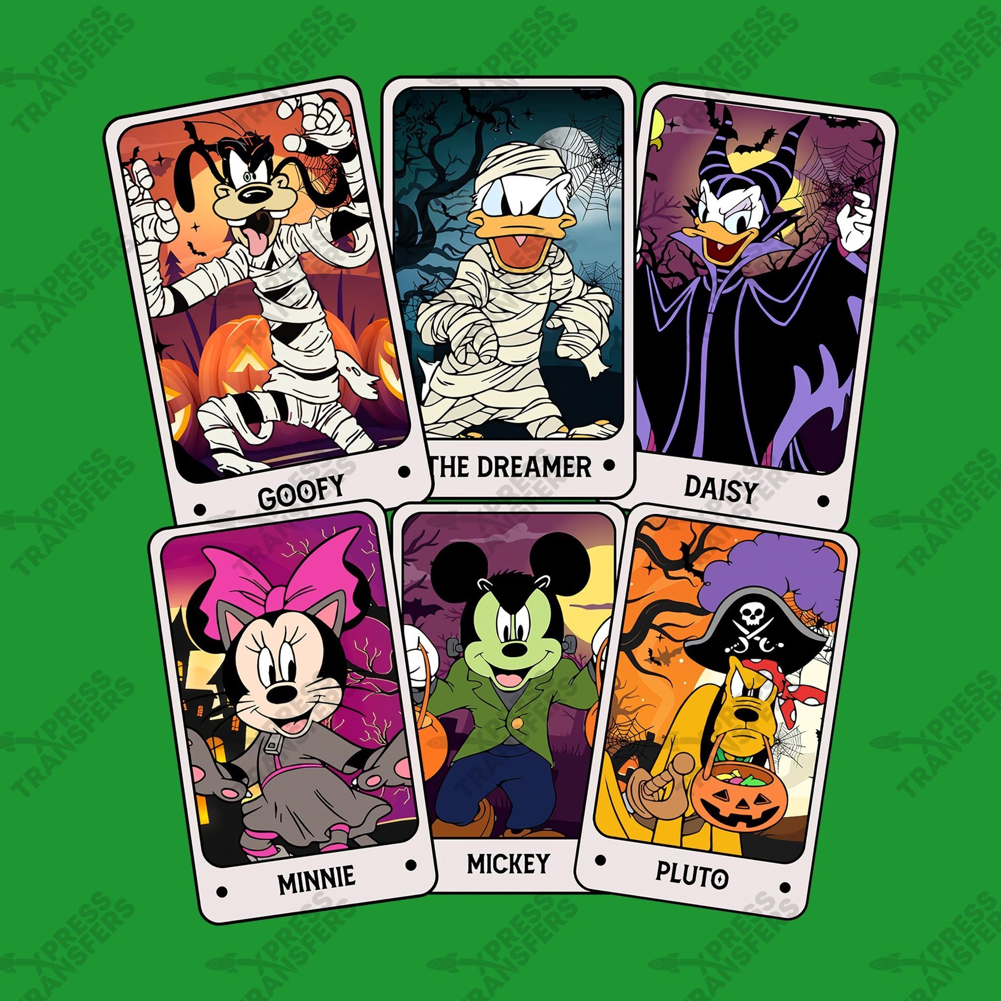 Halloween Disney Cards