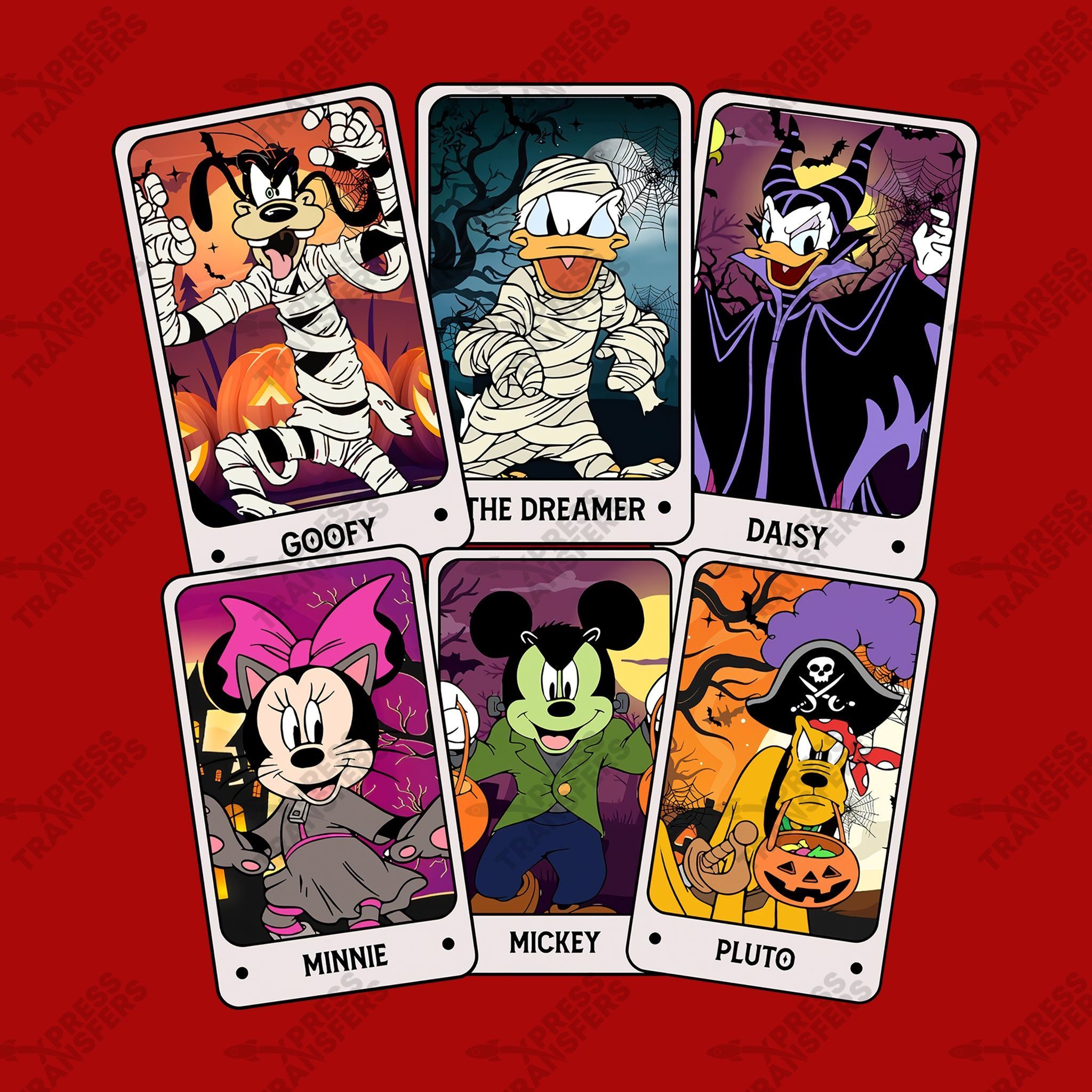 Halloween Disney Cards