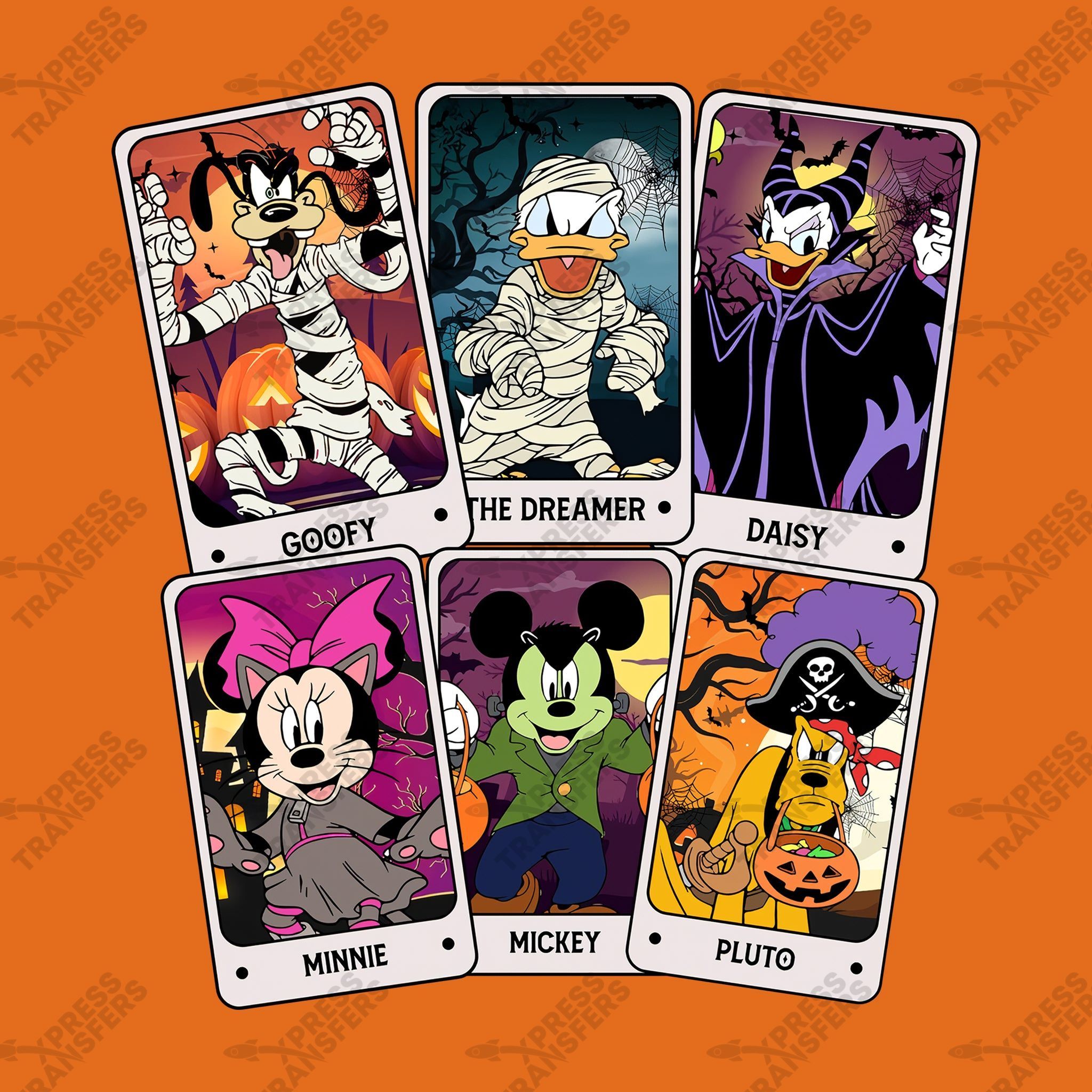 Halloween Disney Cards
