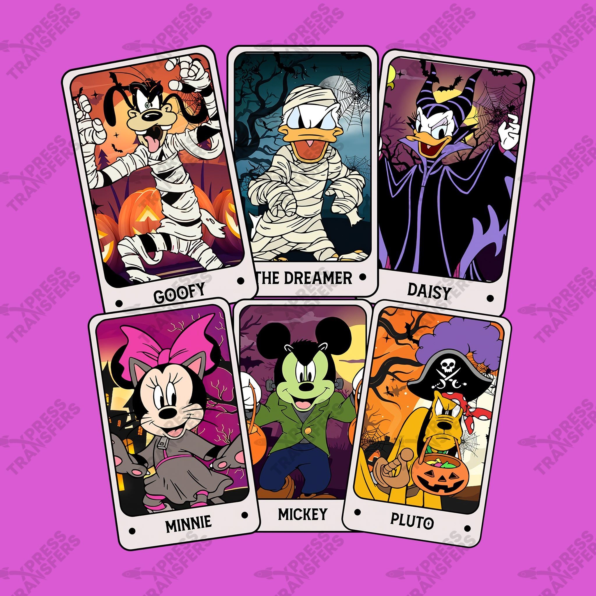 Halloween Disney Cards