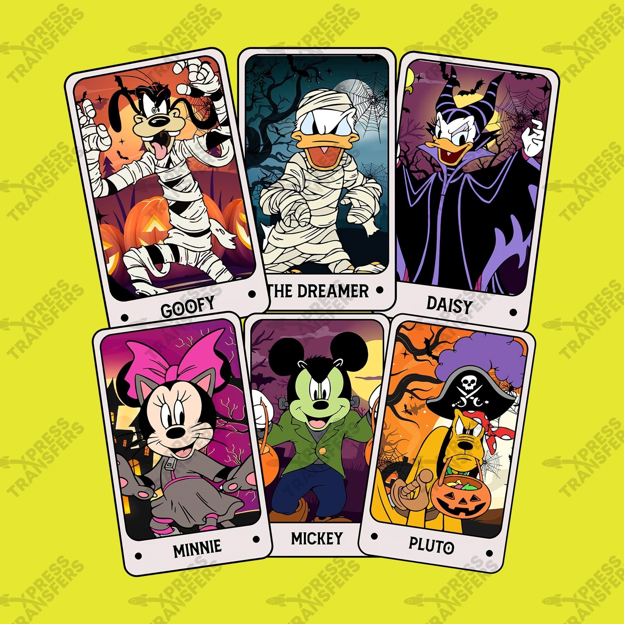Halloween Disney Cards