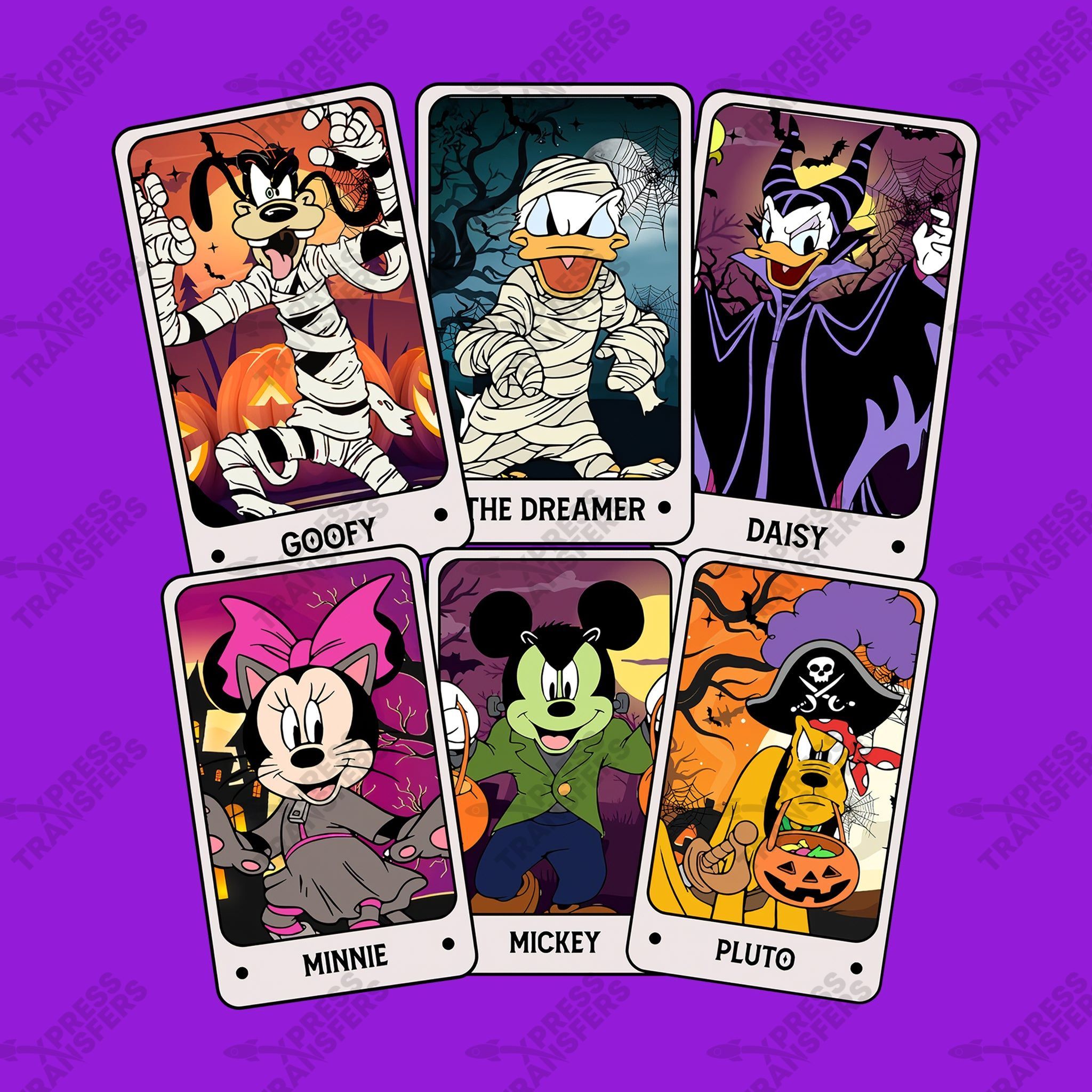 Halloween Disney Cards