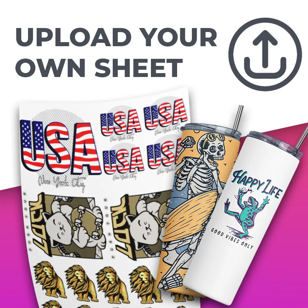 Upload Your Own Sublimation Gang Sheet